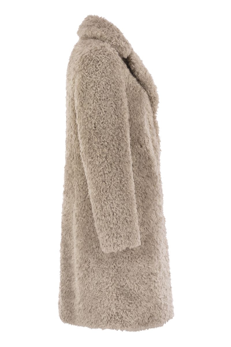 HERNO Faux Fur Jacket