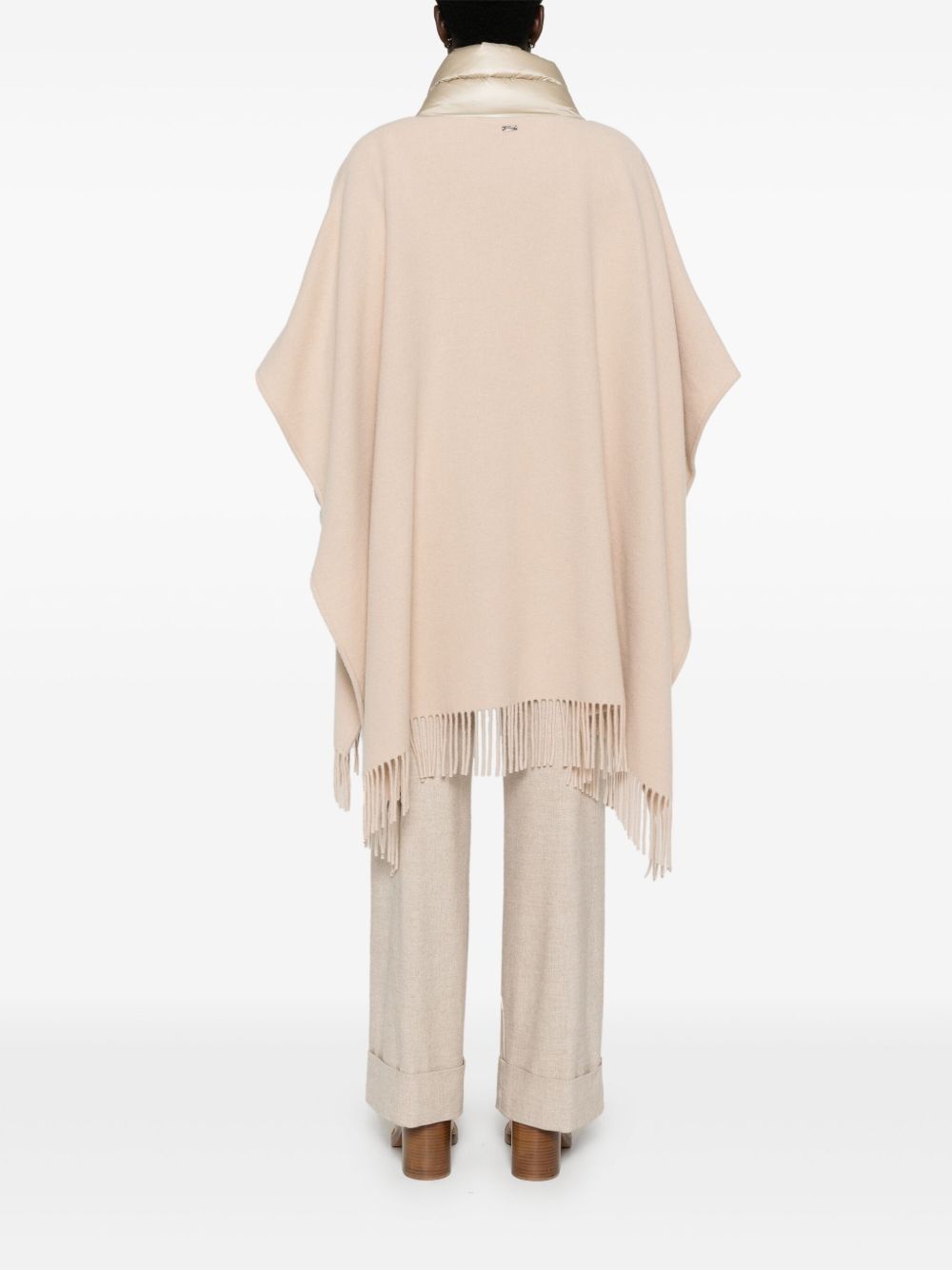 HERNO Wool and Nylon Cape