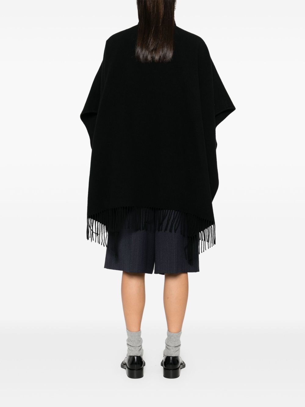 HERNO Wool and Nylon Cape