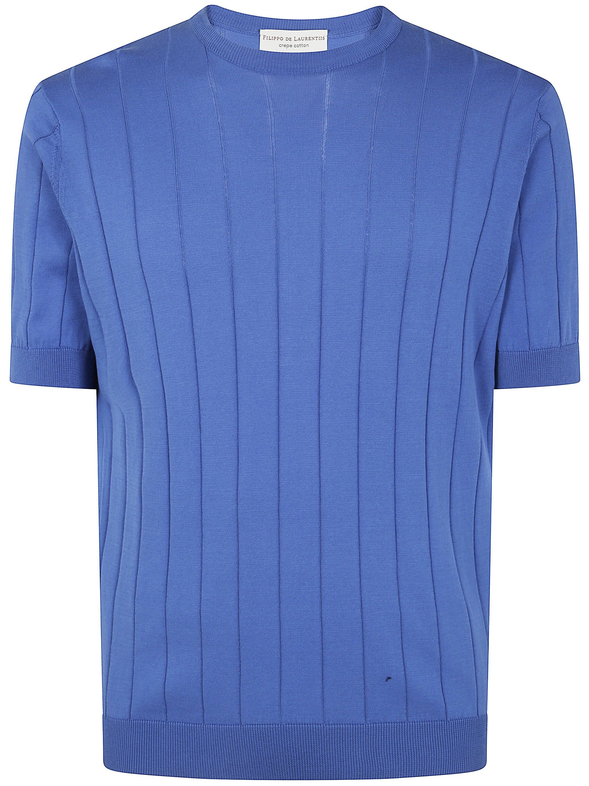 FILIPPO DE LAURENTIIS Short Sleeves Round Neck Sweater for Men