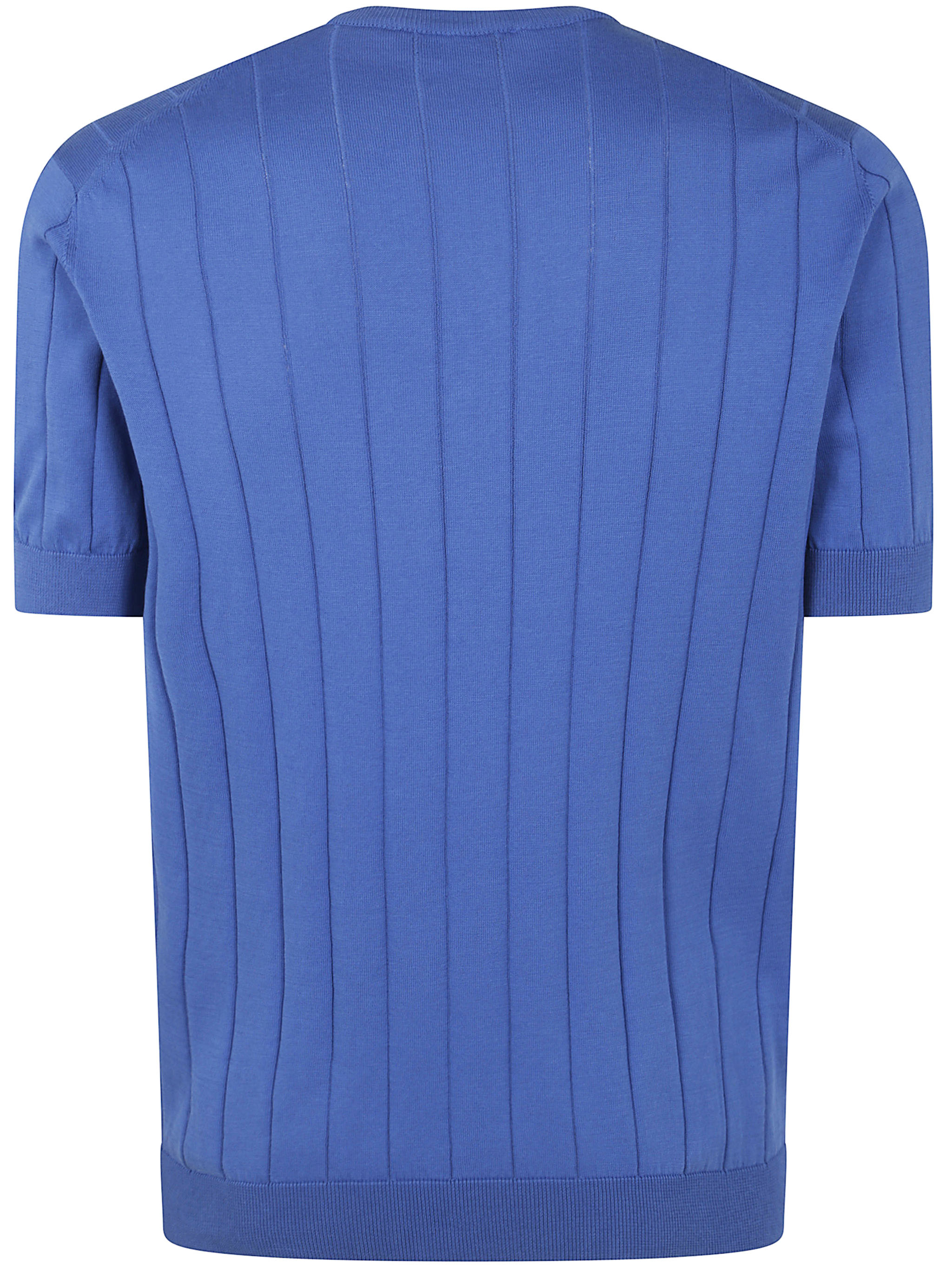 FILIPPO DE LAURENTIIS Short Sleeves Round Neck Sweater for Men