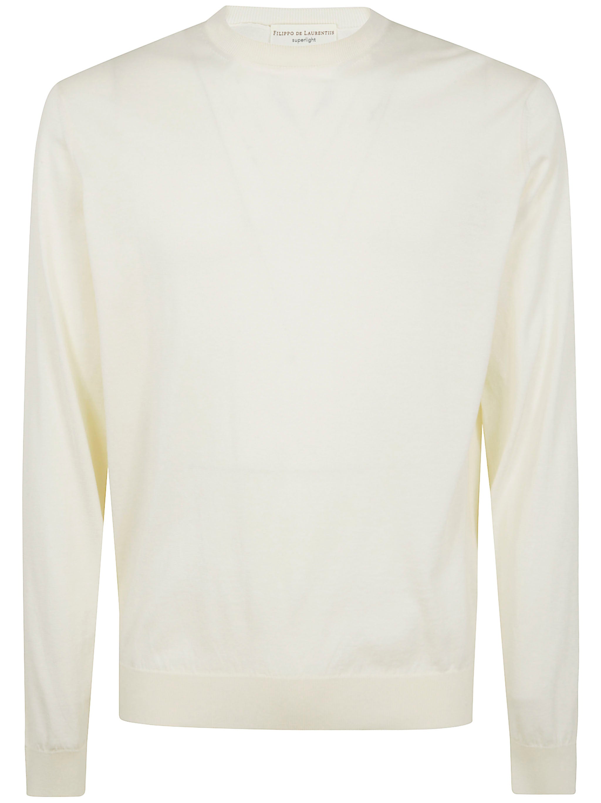 FILIPPO DE LAURENTIIS Long Sleeves Round Neck Sweater for Men
