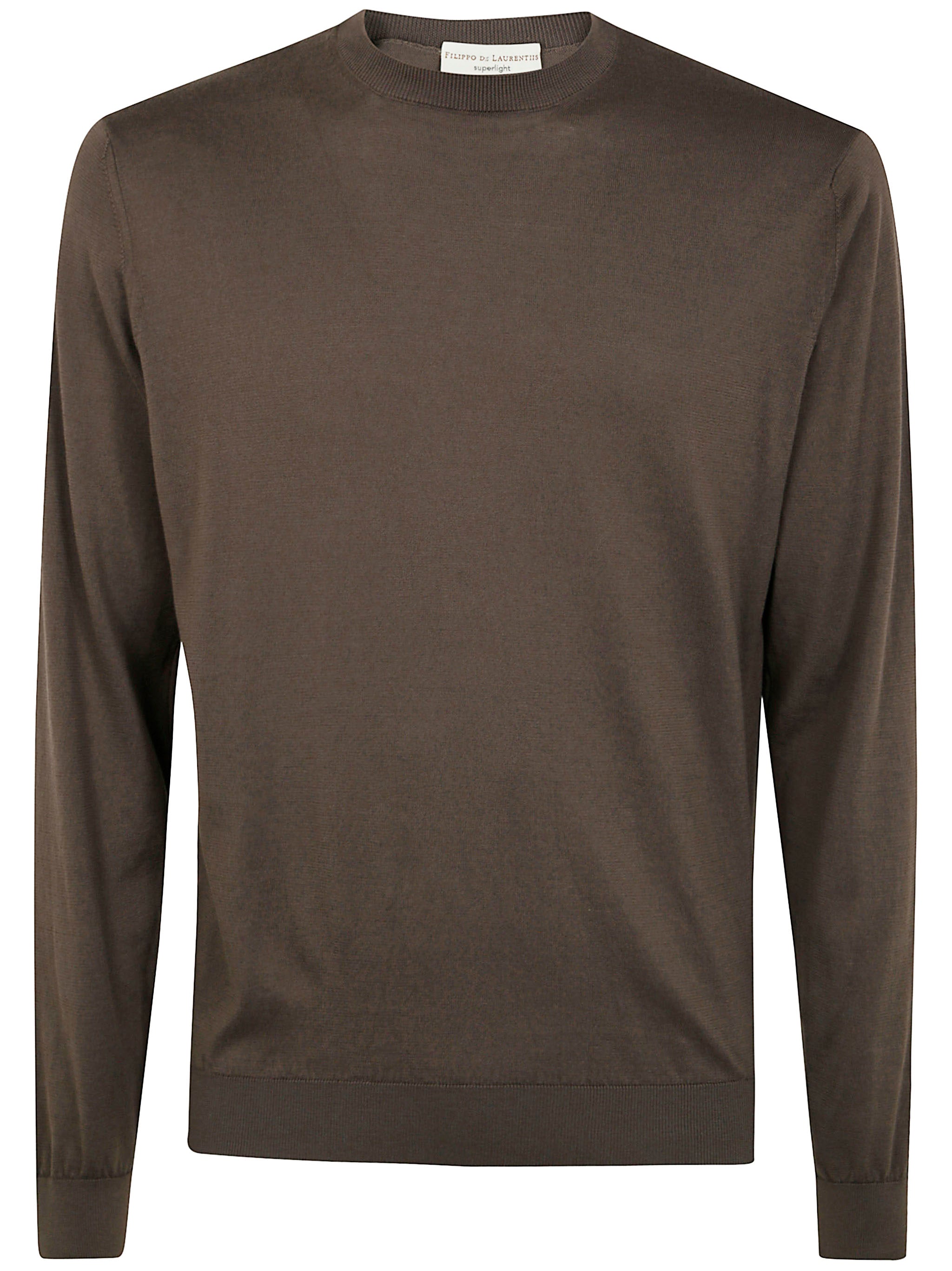 FILIPPO DE LAURENTIIS Long Sleeves Round Neck Sweater for Men