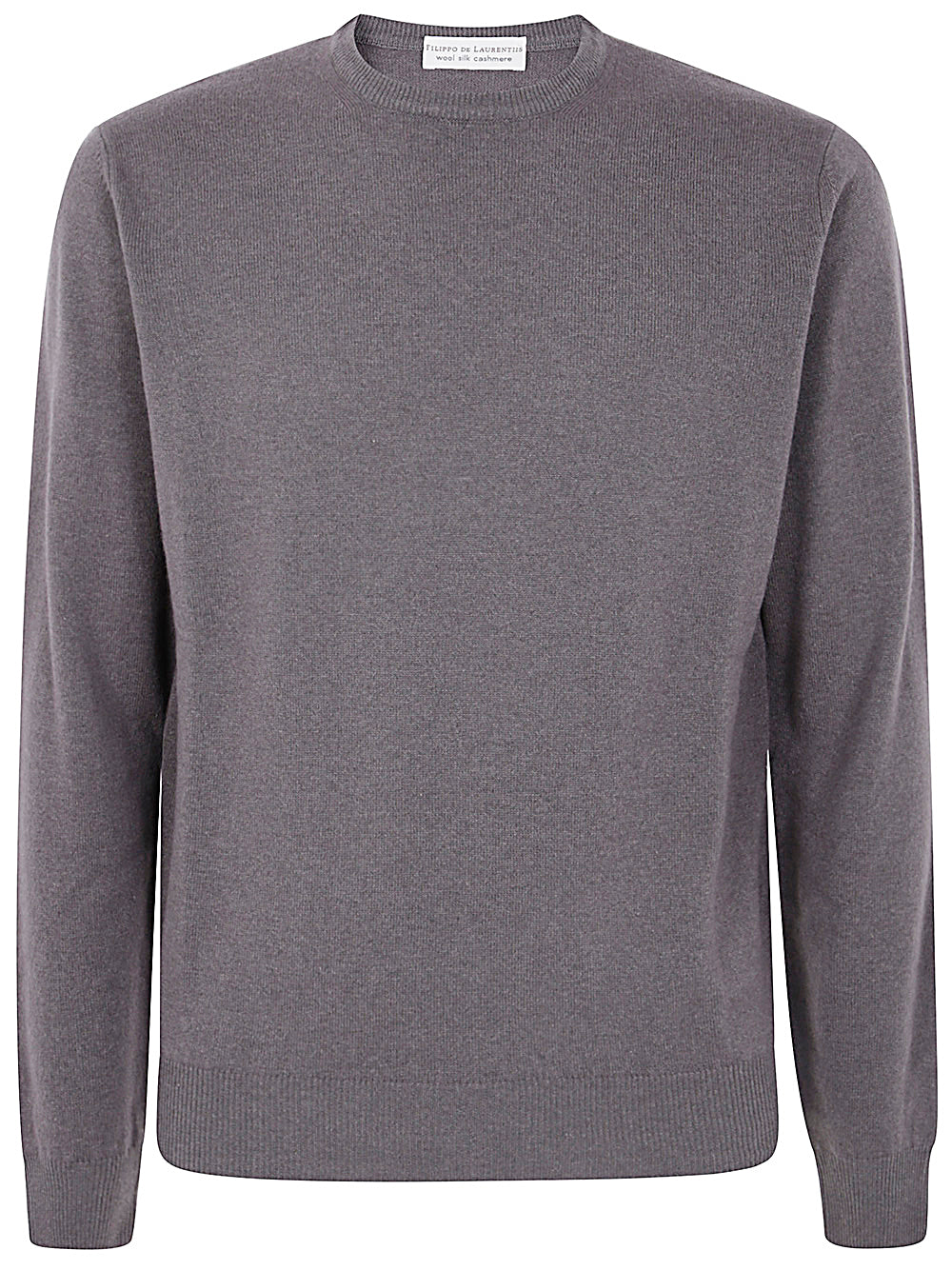 FILIPPO DE LAURENTIIS Long Sleeves Round Neck Knit Sweatshirt for Men
