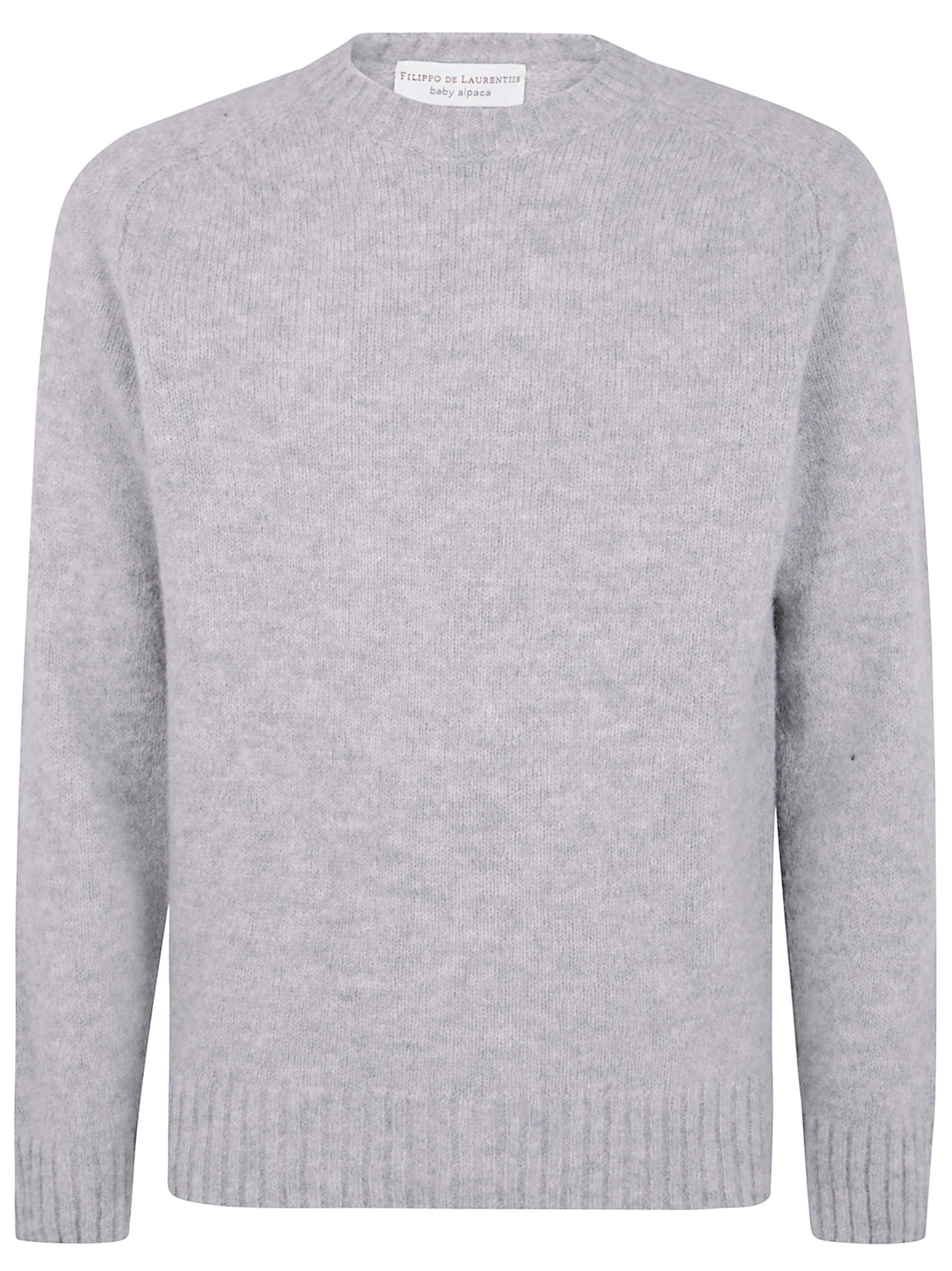 FILIPPO DE LAURENTIIS Raglan Sleeves Round Neck Sweater