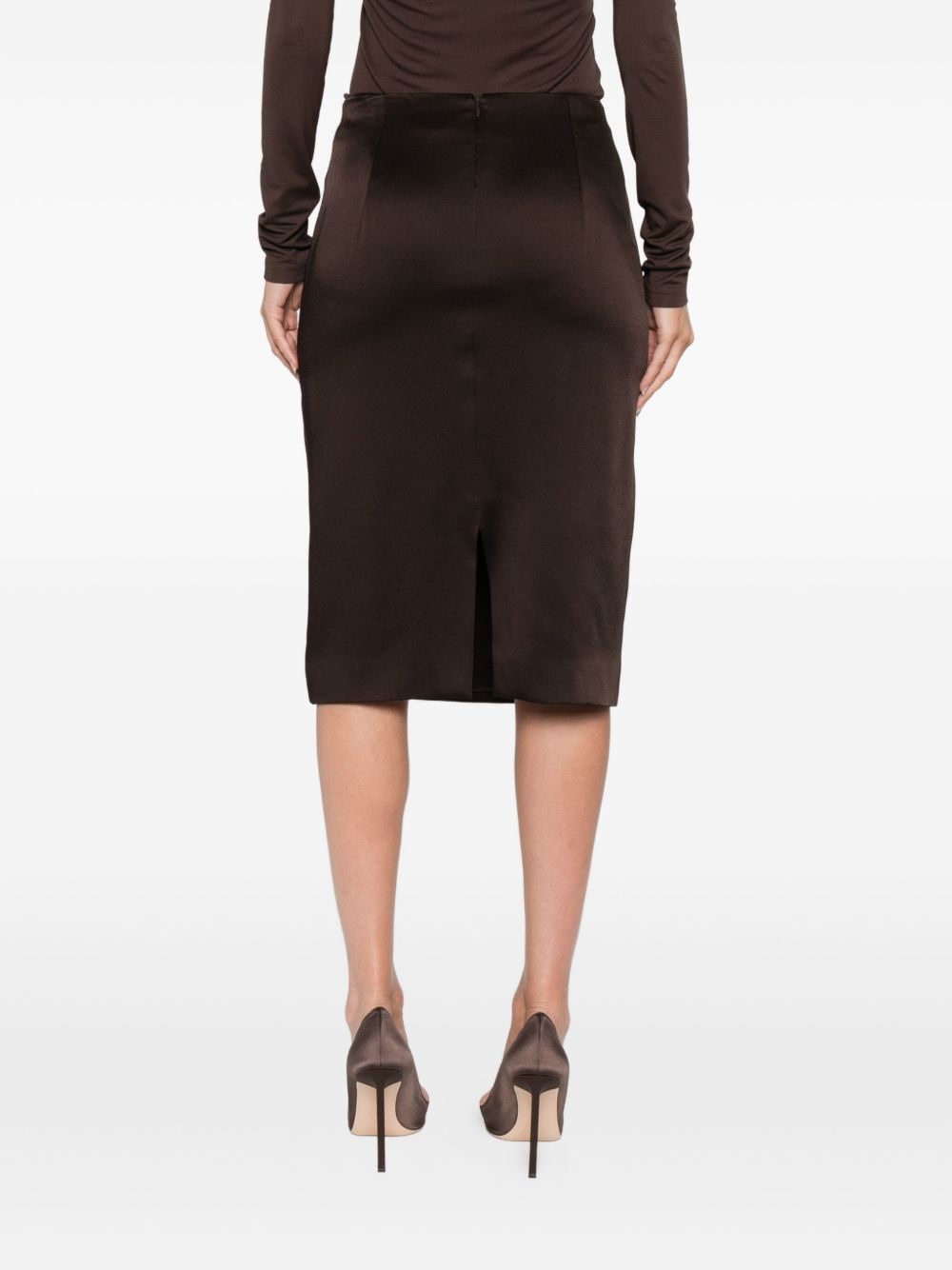 TOM FORD Silk-Lined Mid-Length Skirt for Women
