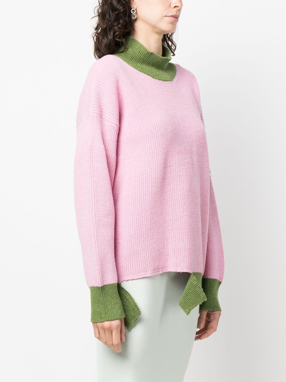MARNI Loose Fit Crew Neck Long Sleeve Sweater