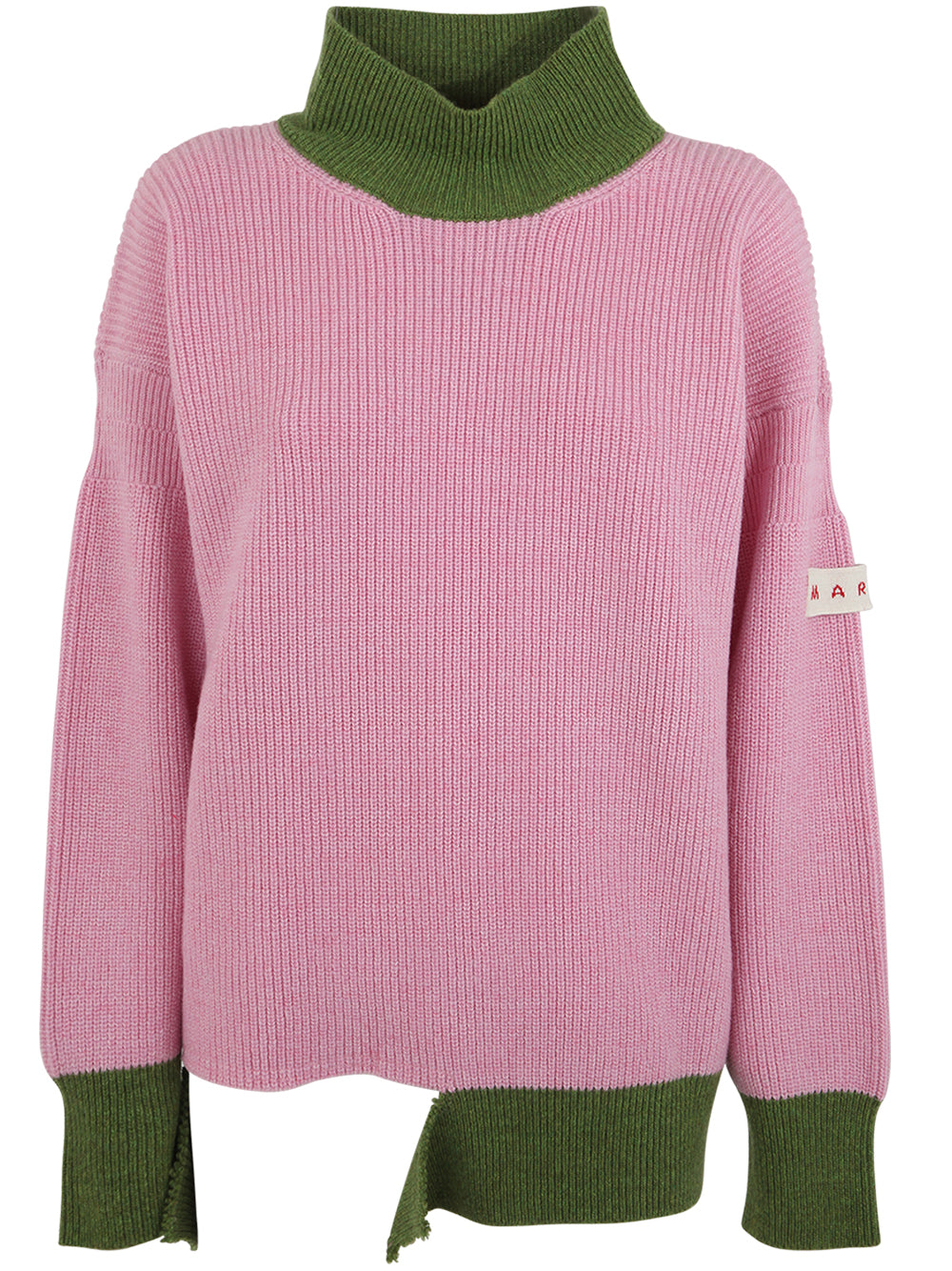 MARNI Loose Fit Crew Neck Long Sleeve Sweater