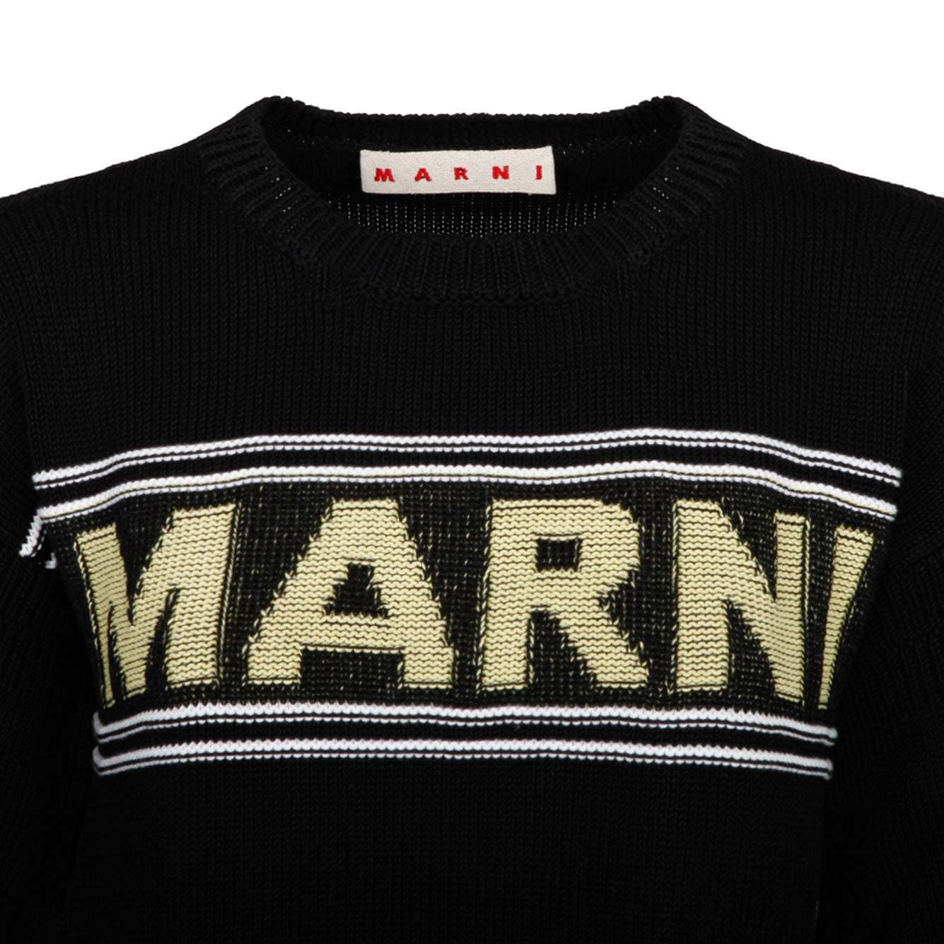 MARNI Classic Cotton Knit Sweater - Women’s SS24 Collection