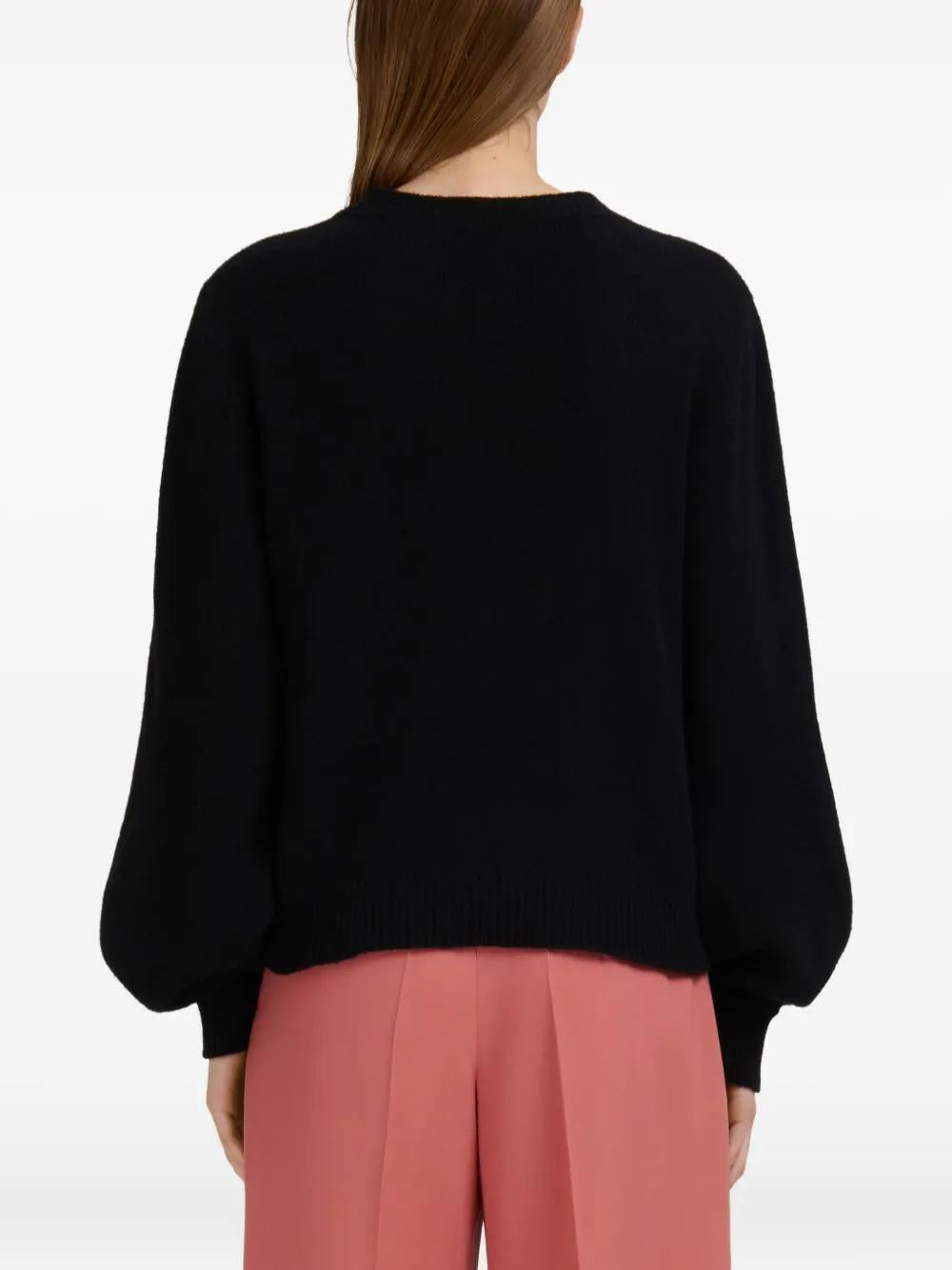 MARNI Round Neck Wool Sweater for Women - FW25