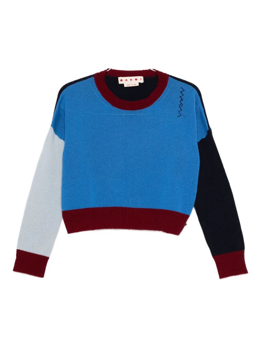 MARNI Cropped Cashmere Sweater