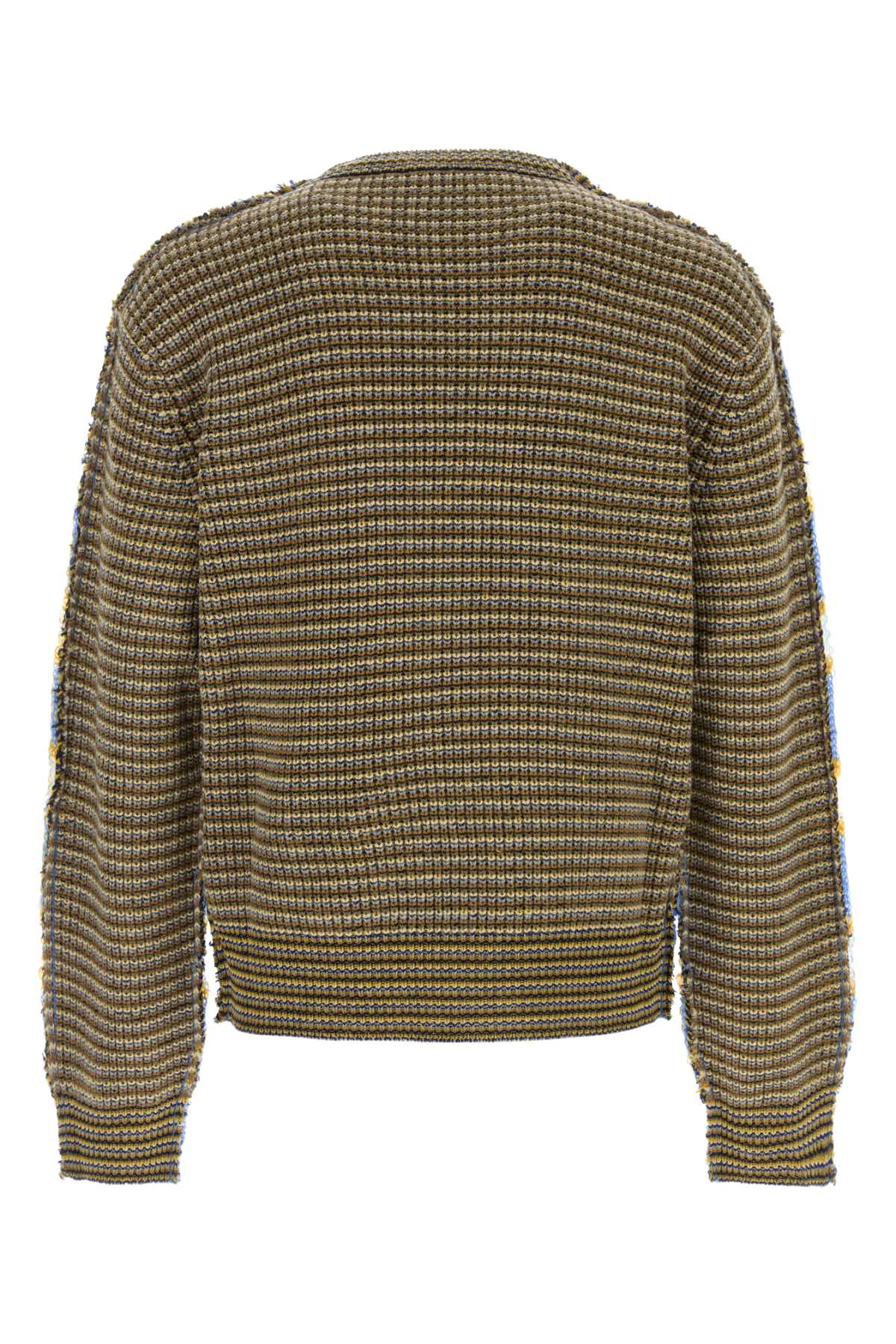 MARNI Embroidered Mohair Blend Sweater for Men - FW25