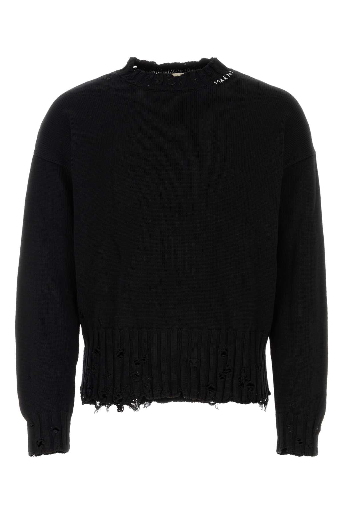 MARNI Classic Cotton Knit Sweater for Men