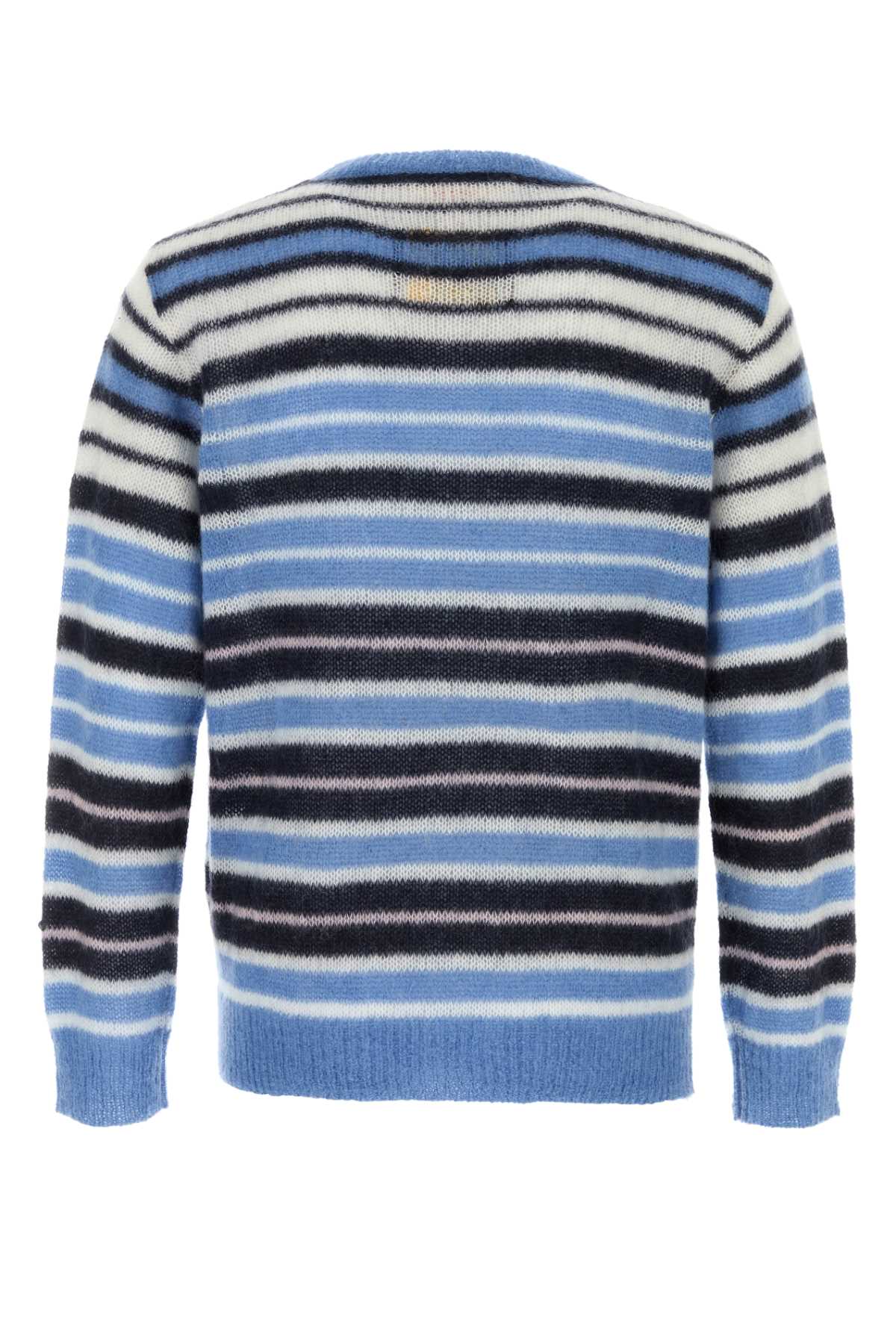 MARNI Embroidered Mohair Blend Sweater for Men - SS25
