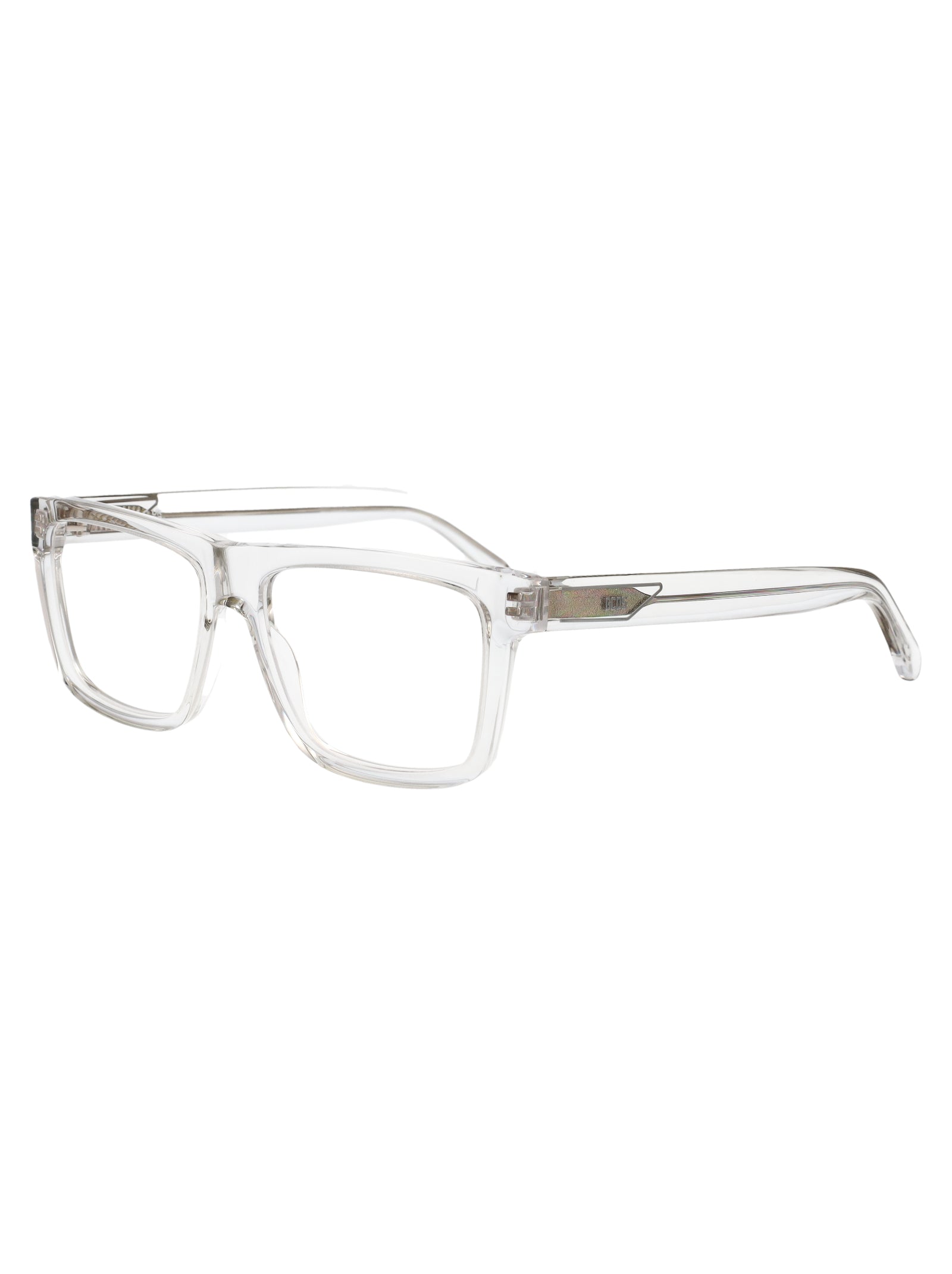 GCDS Unisex Cristallo Acetate Optical Glasses
