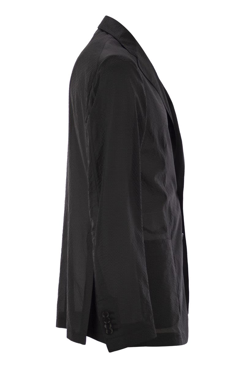 TAGLIATORE Lightweight Technical Fabric Jacket