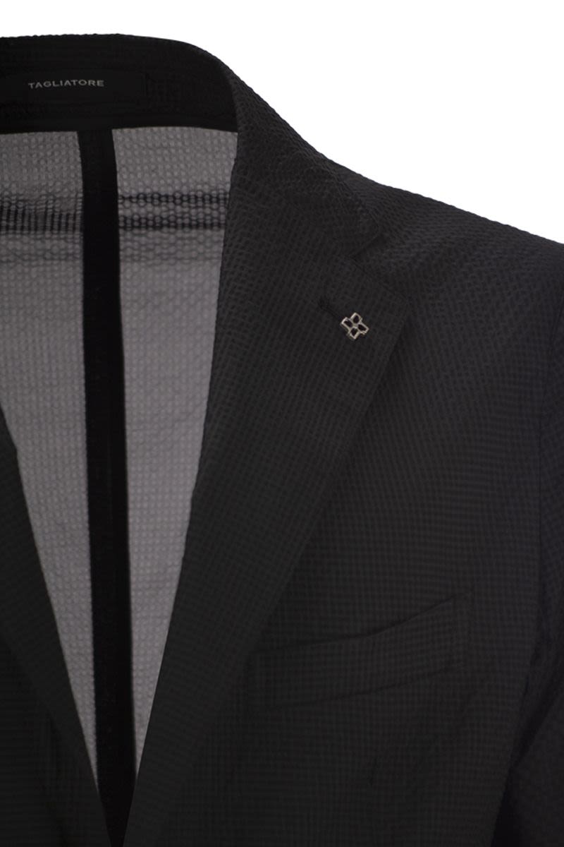 TAGLIATORE Lightweight Technical Fabric Jacket