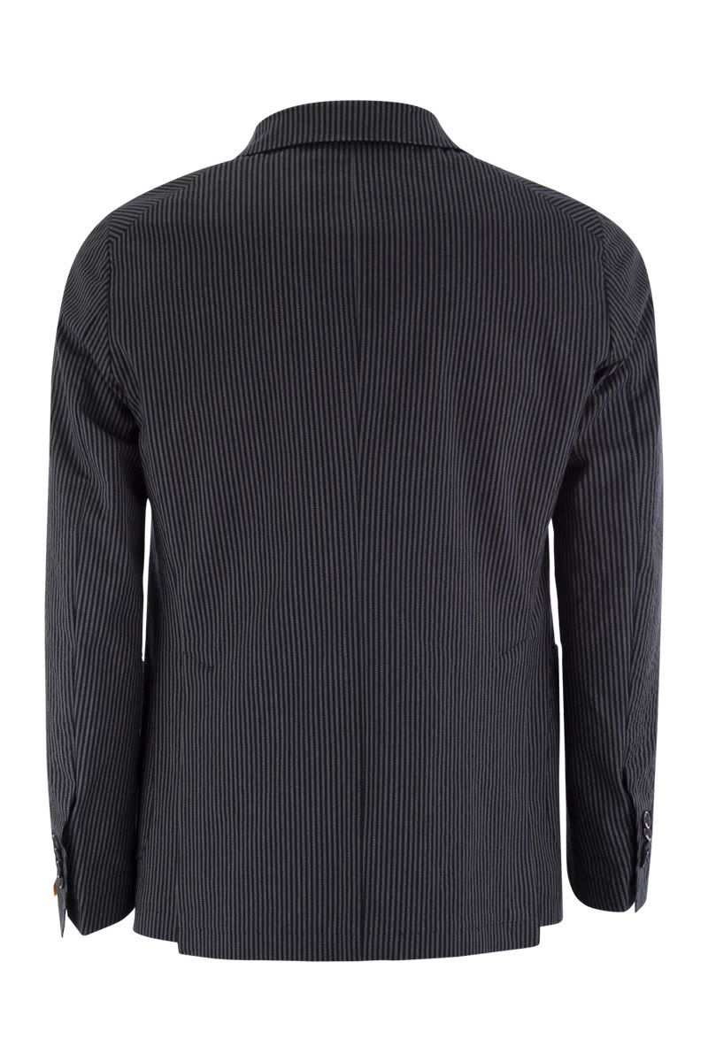 TAGLIATORE Two-Button Pinstripe Jacket