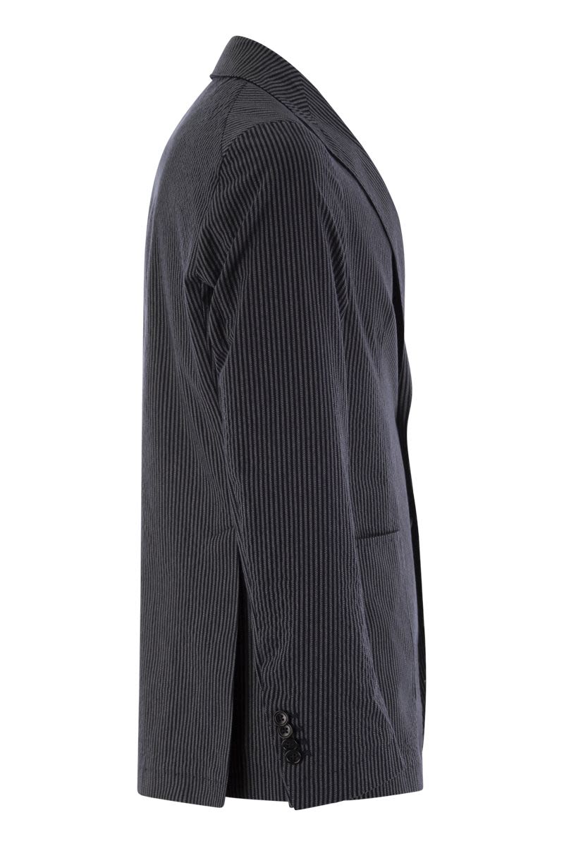 TAGLIATORE Two-Button Pinstripe Jacket