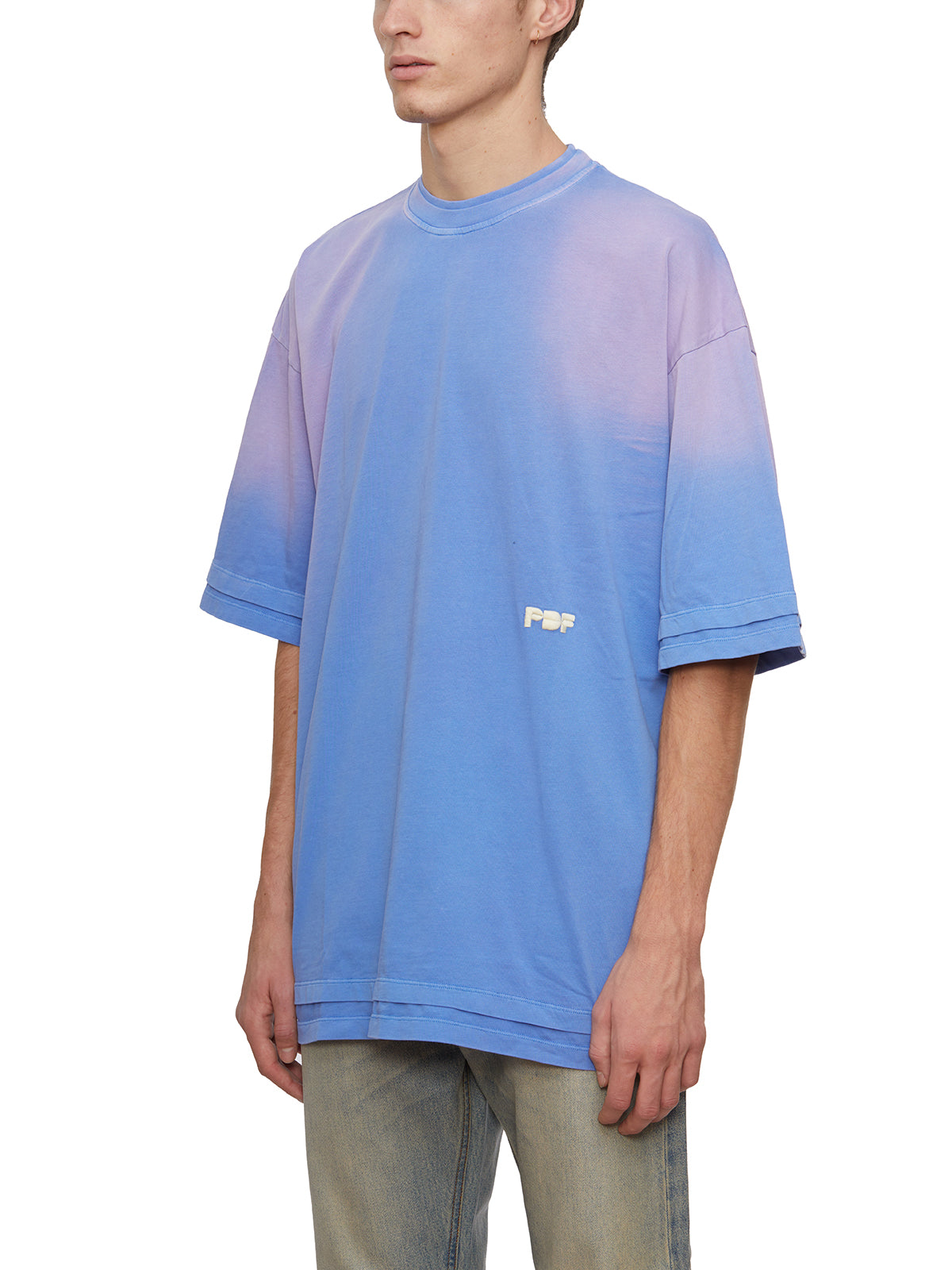 PDF Embroidered Logo T-Shirt in Size M