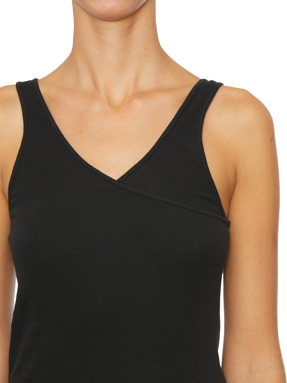 RICK OWENS Women's Mini Double-Layer Tank Top