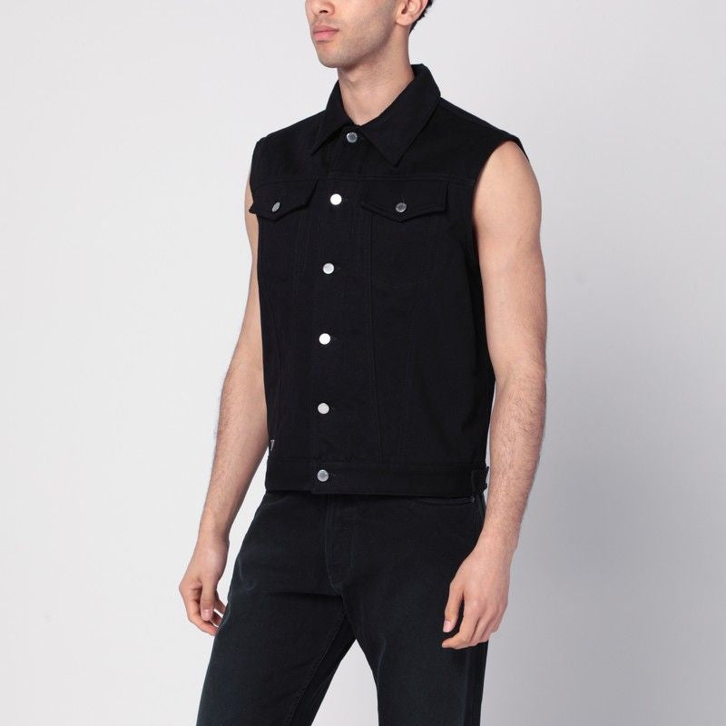 PRADA Stylish Denim Waistcoat for Men