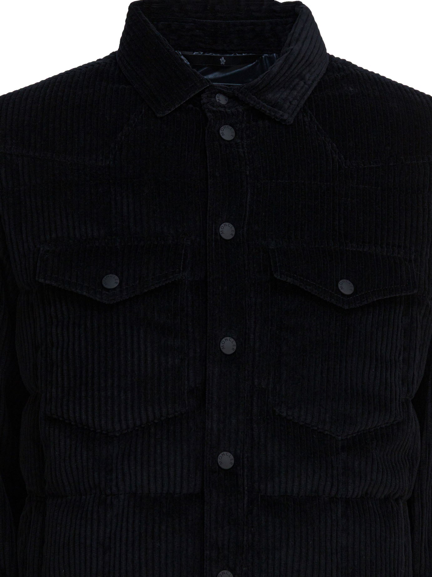 MONCLER GRENOBLE Regular Fit Long Sleeve Shirt Jacket