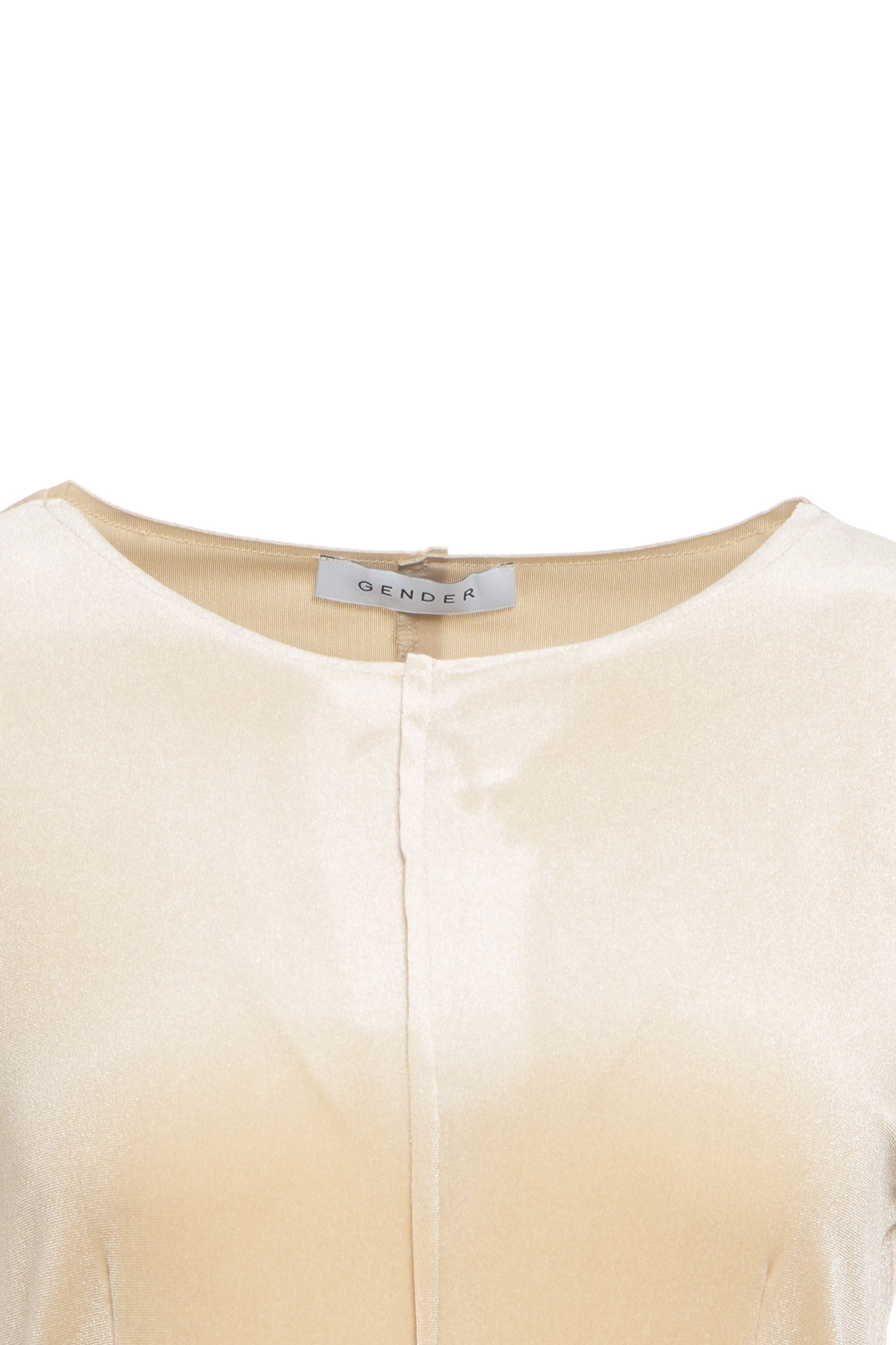 GENDER Elegant Maxi Dress with Three-Quarter Sleeves