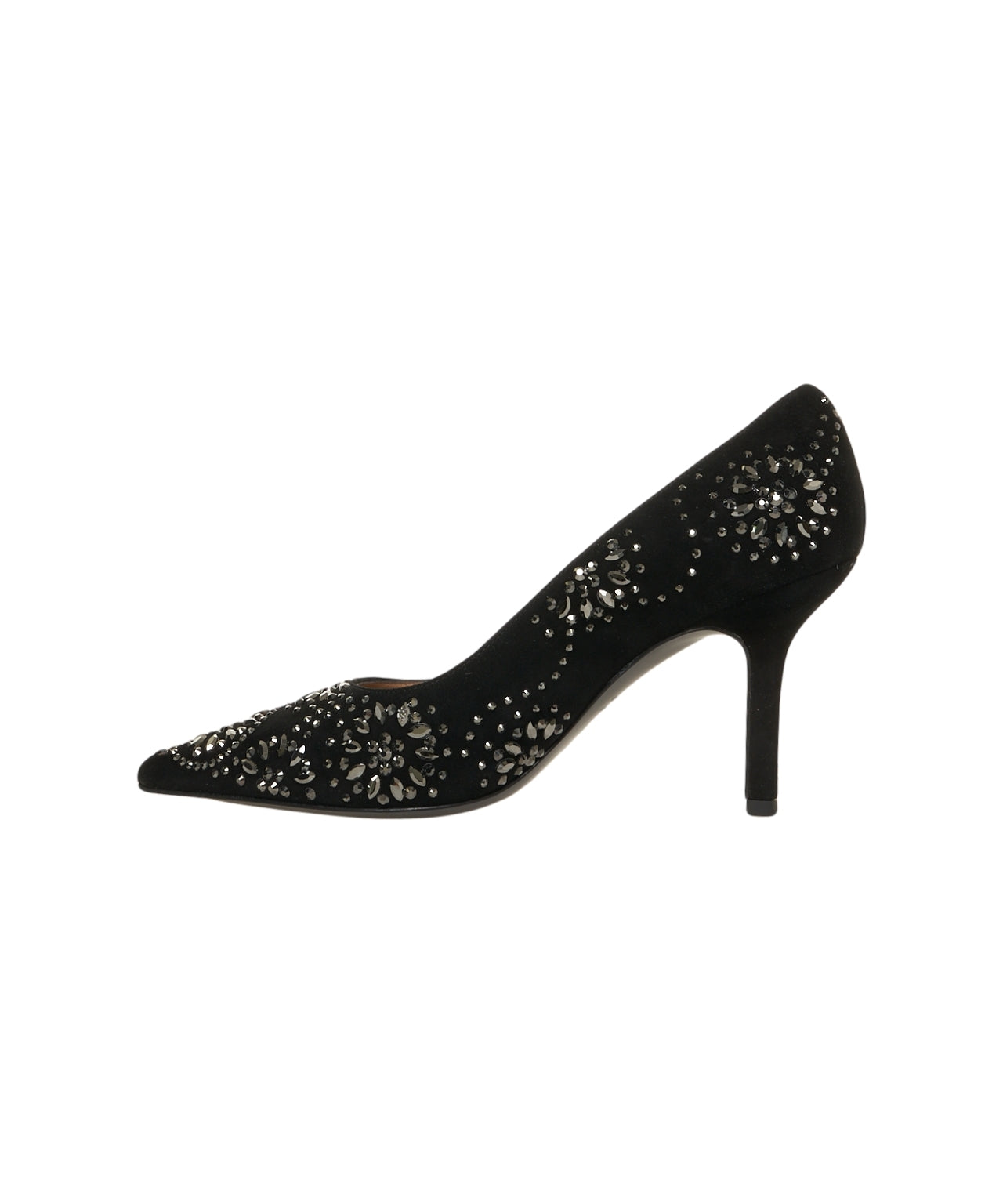 GENDER Strass-Embellished Pointed Toe Pumps with 8 cm Heel