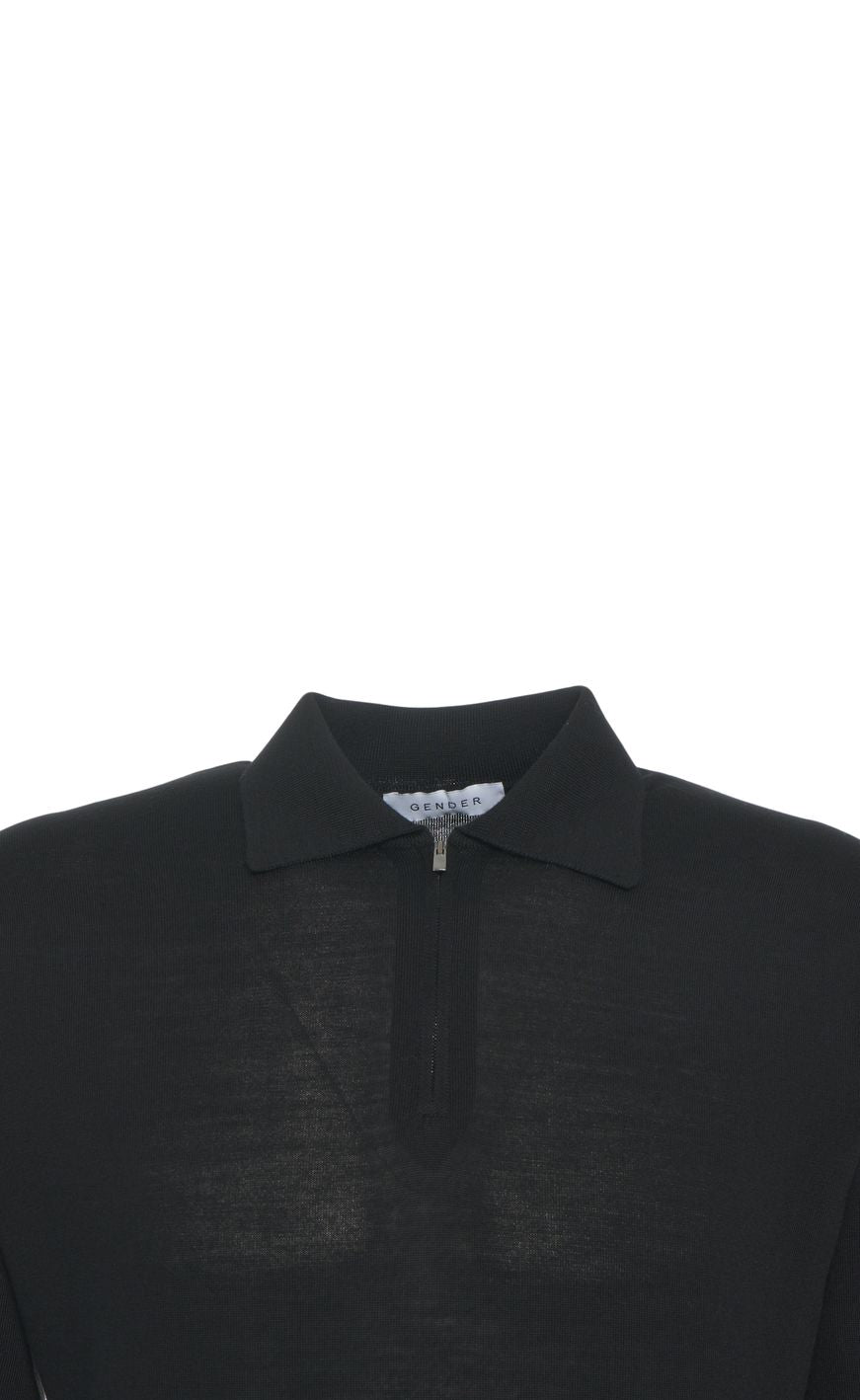 GENDER Men's Polo Collar Sweater