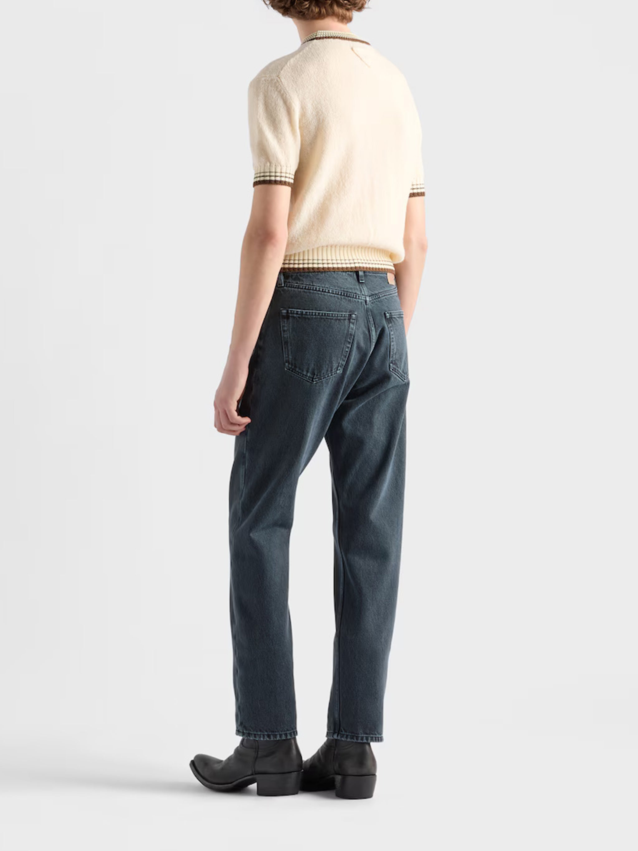 PRADA Regular Fit Jeans for Men - FW25 Collection