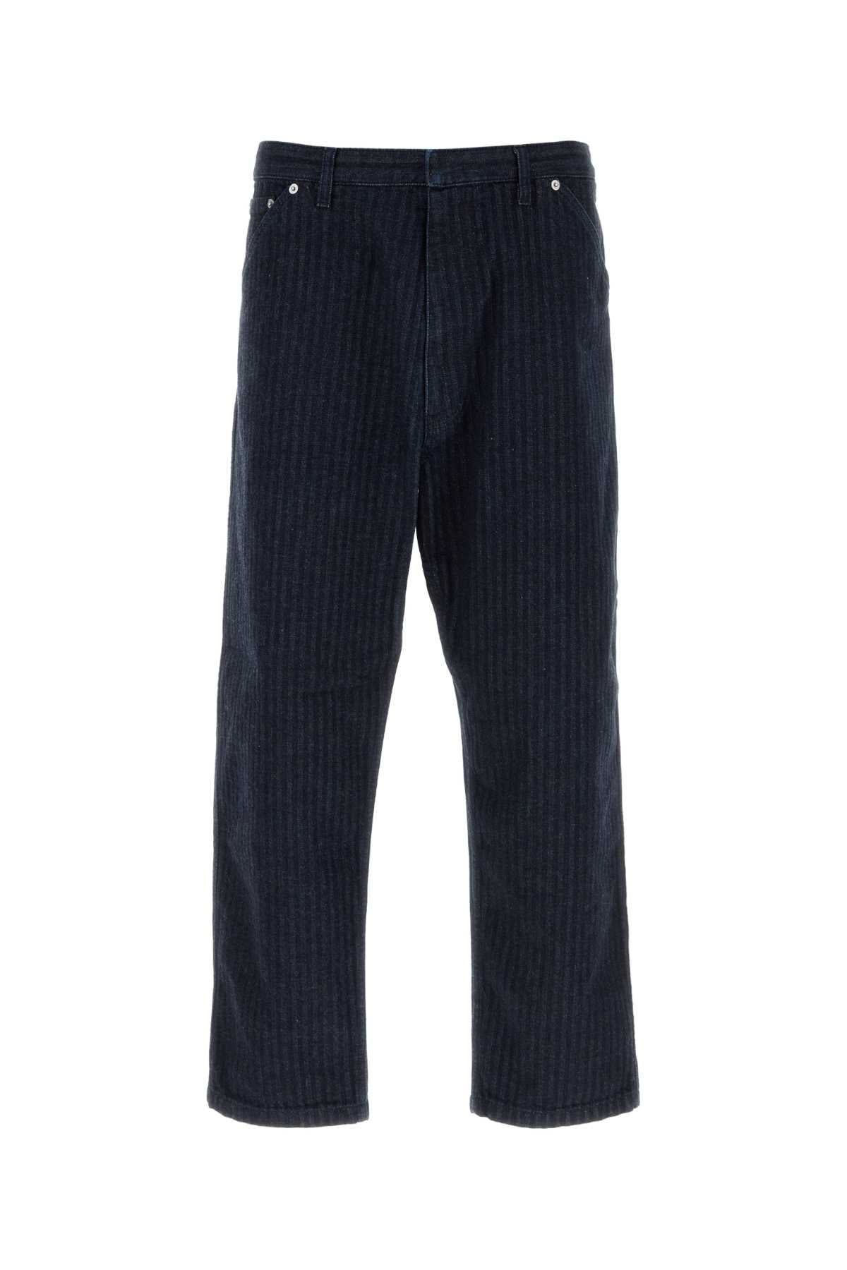 PRADA Embroidered Denim Jeans for Men - SS25 Collection