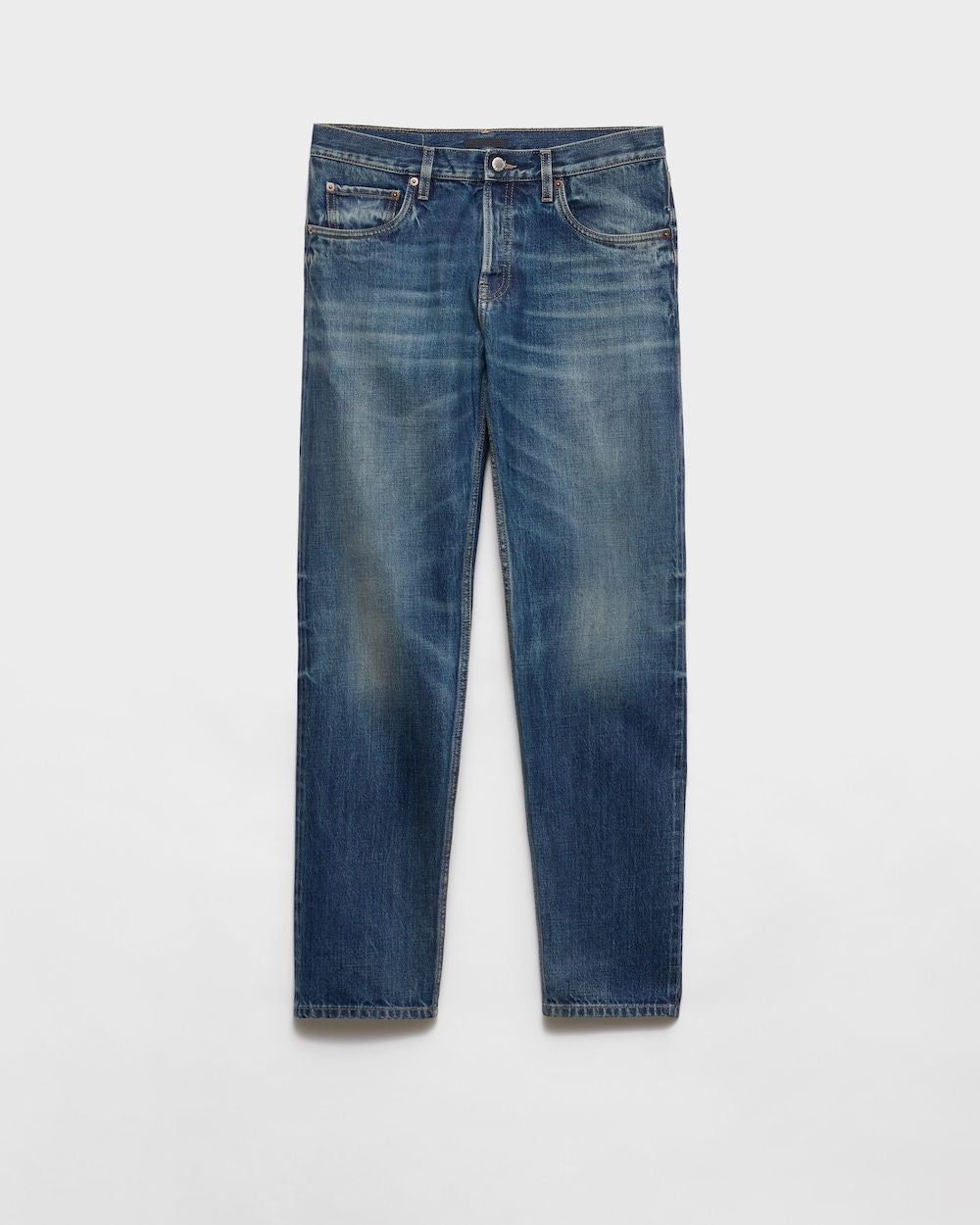 PRADA Denim 5-Pocket Pants for Men - FW25