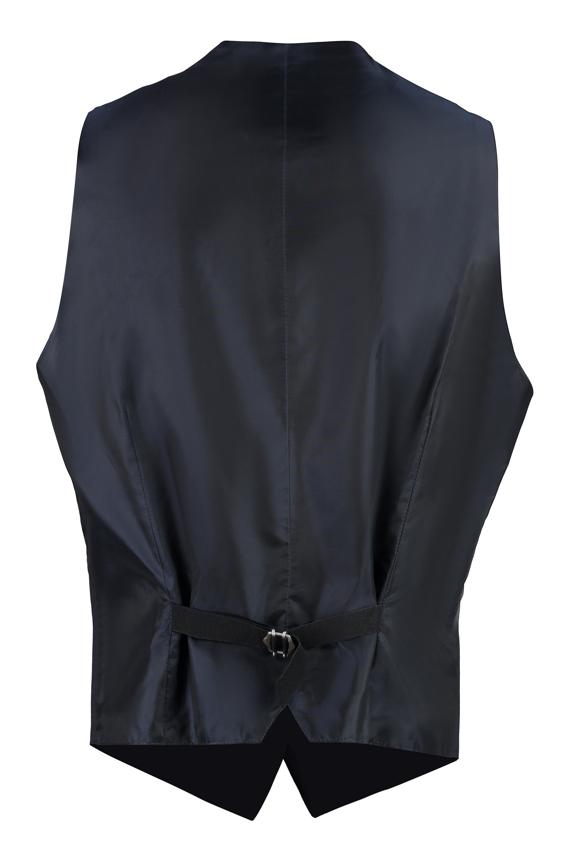 TAGLIATORE Men's Wool Vest with V-Neck Design and Button Closure (Size IT 52)