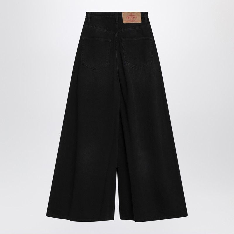 PRADA Wide-Leg High Waist Jeans