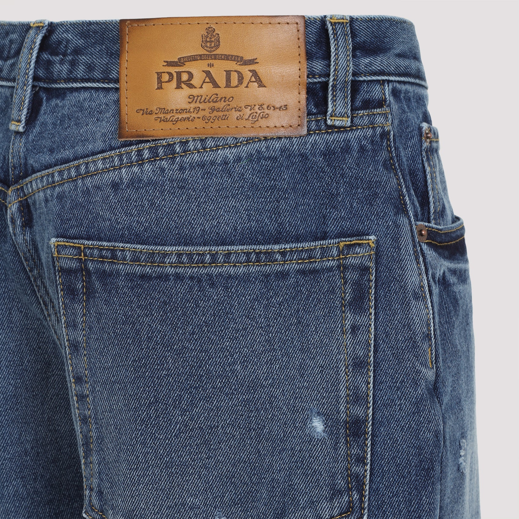 PRADA Women's Stylish Denim Jeans