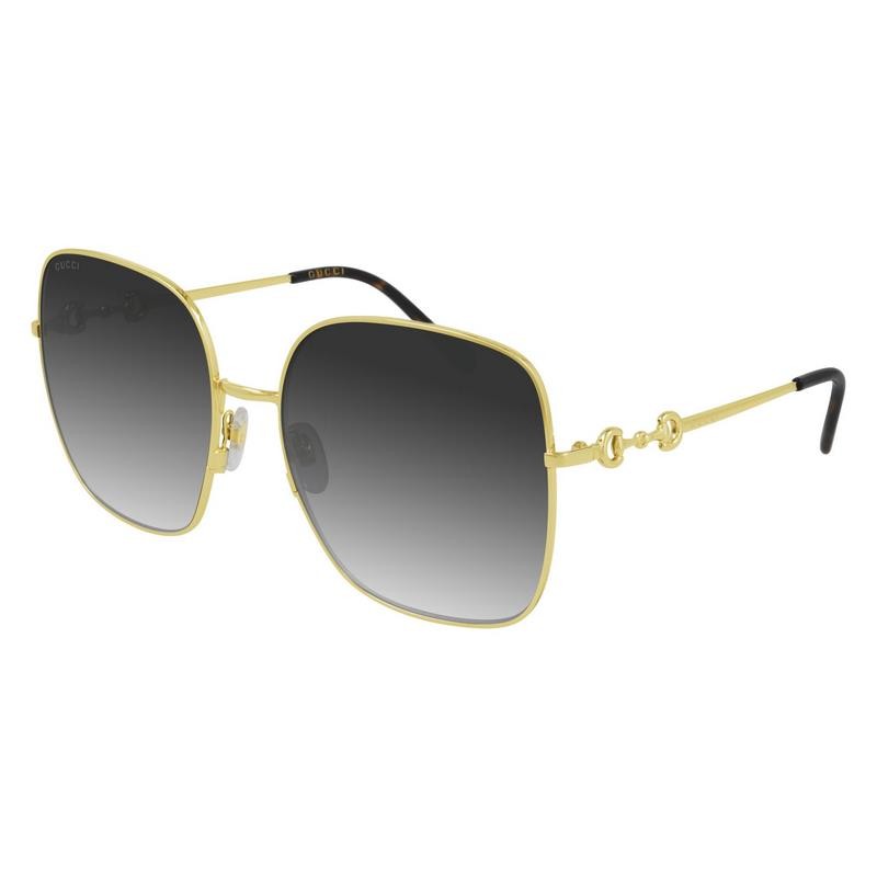 GUCCI Sleek Metallic Sunglasses for Women - GG0879S