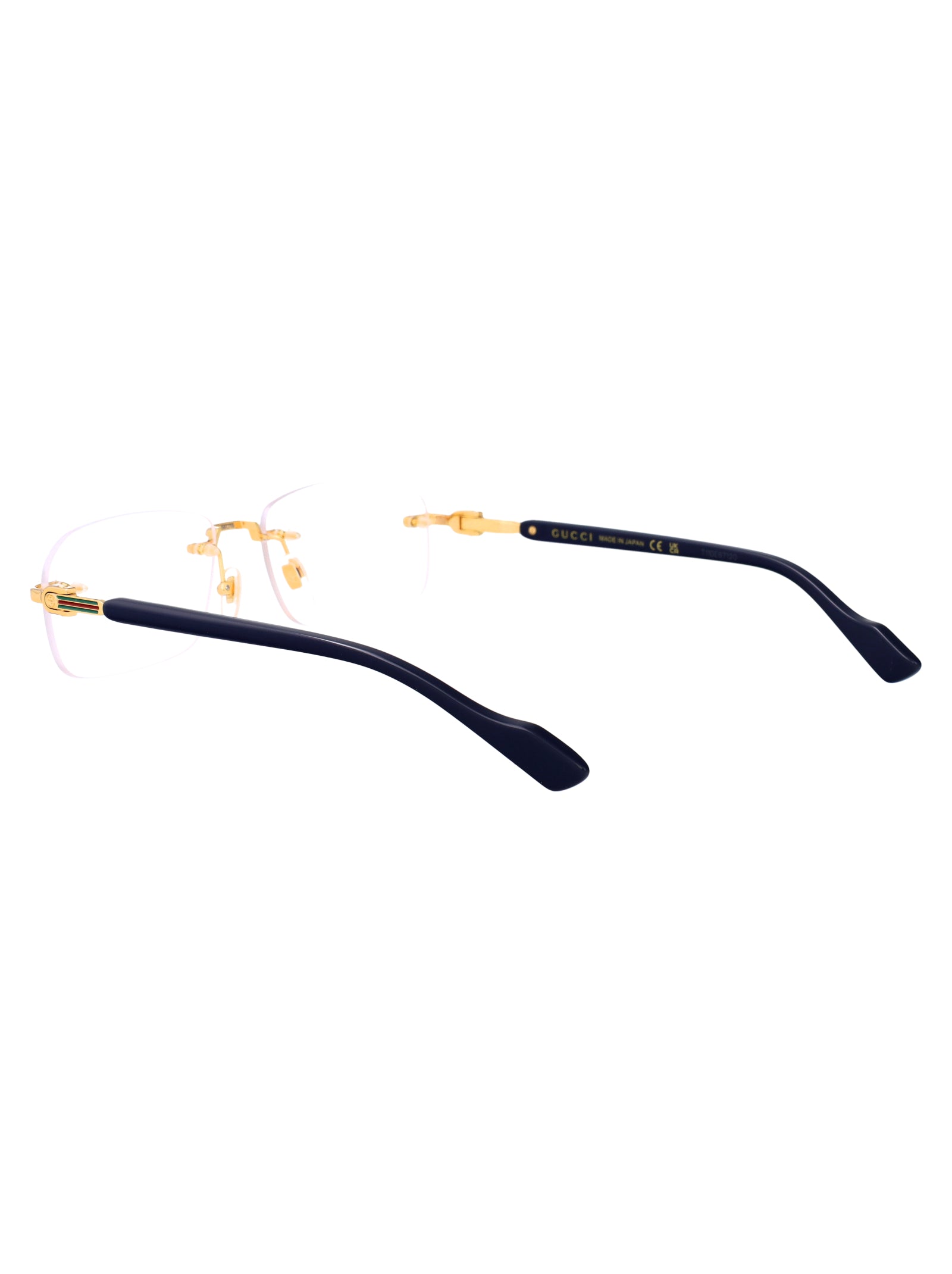 GUCCI Stylish Transparent Metal Optical Glasses for Men