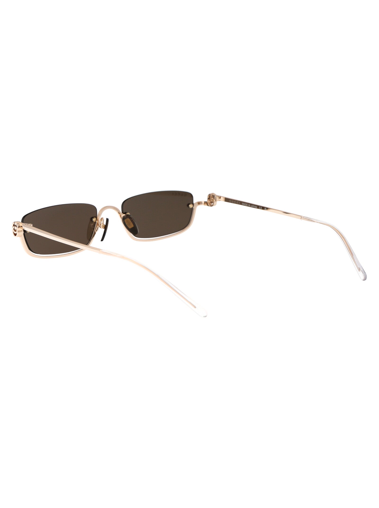 GUCCI Classic Unisex Sunglasses with Gold Frame