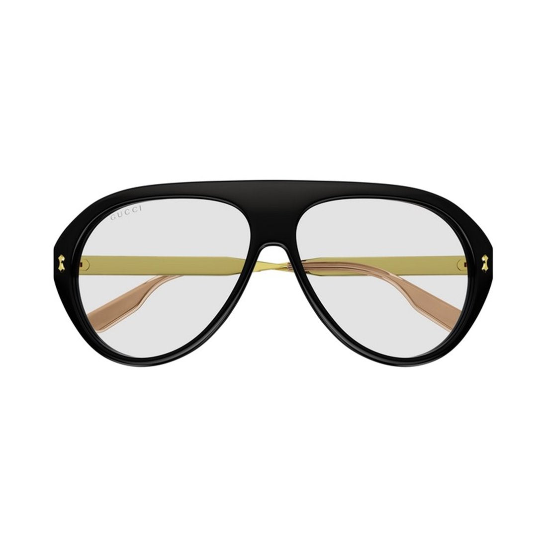 GUCCI Sleek Transparent Lens Sunglasses for Men