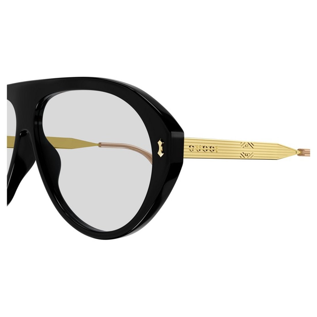 GUCCI Sleek Transparent Lens Sunglasses for Men