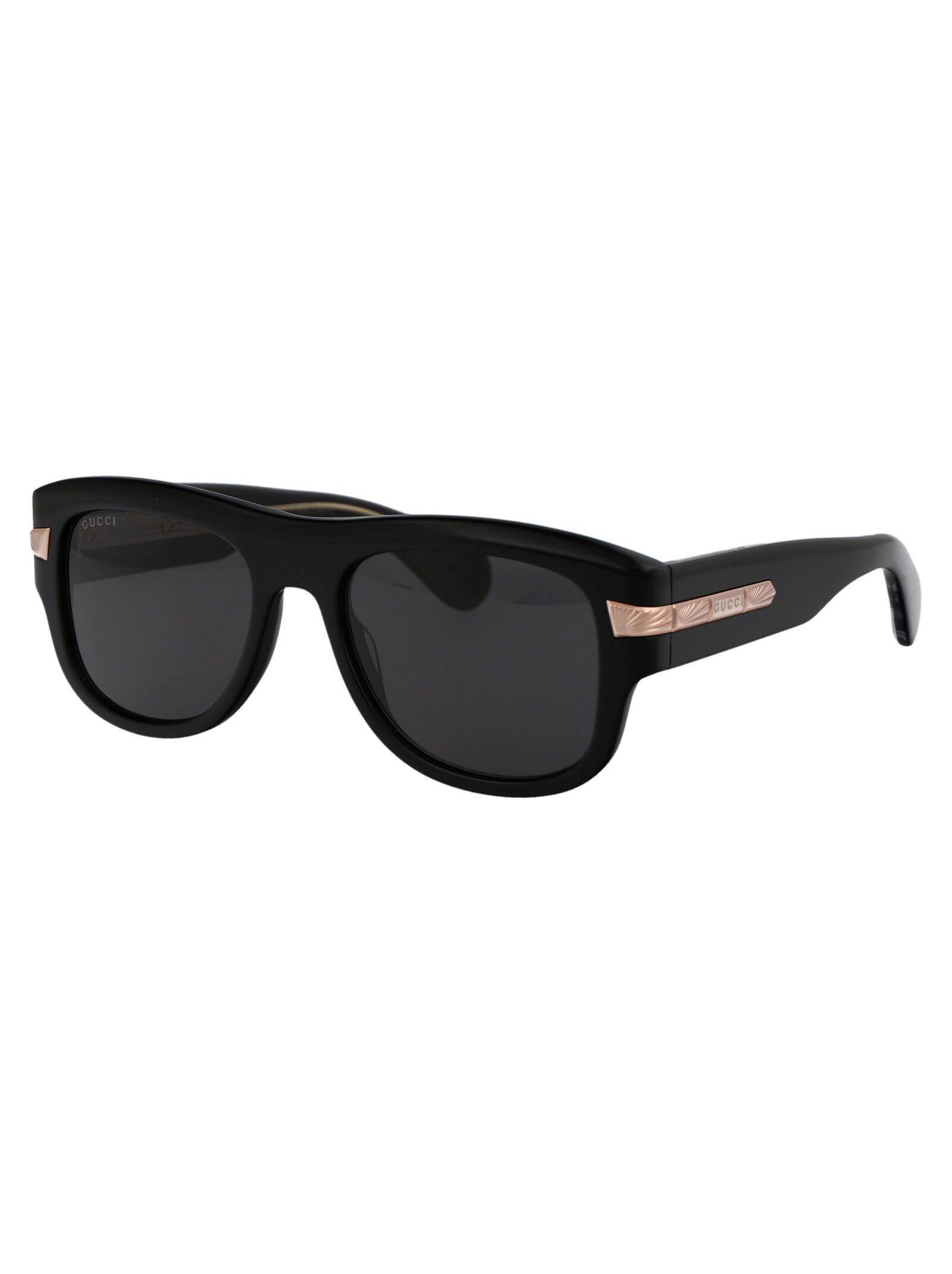 GUCCI Men's Acetate Sunglasses with Modern Edge