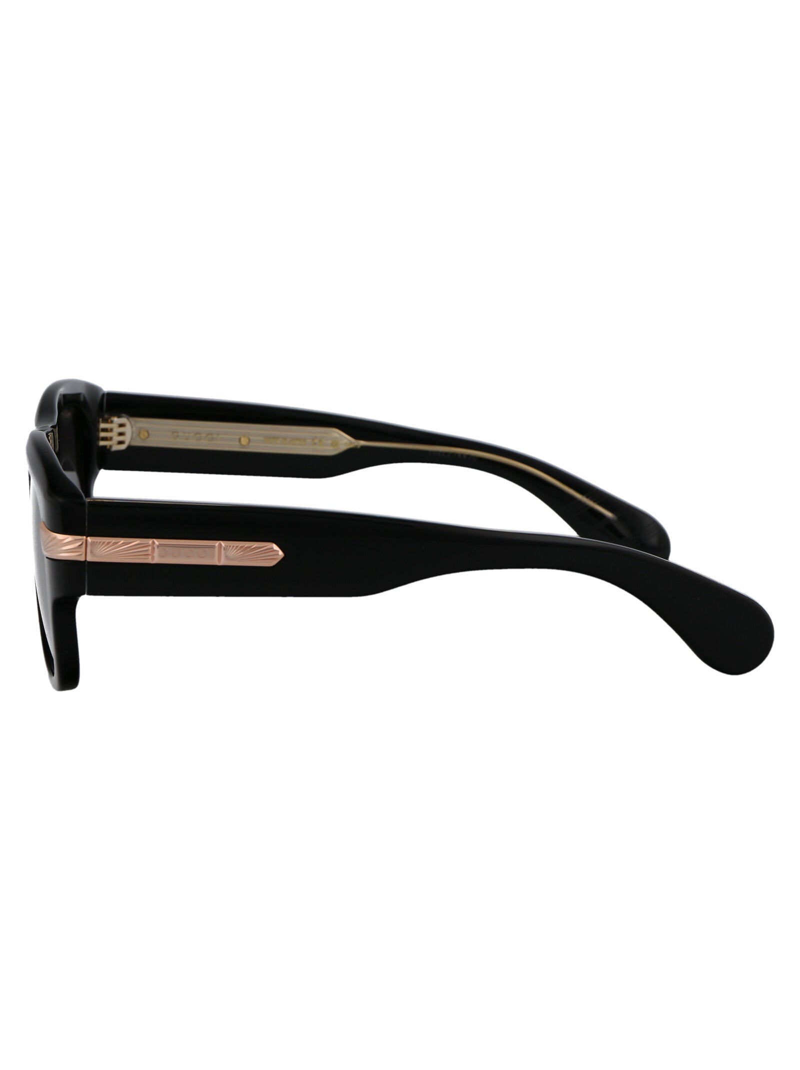 GUCCI Men's Acetate Sunglasses with Modern Edge