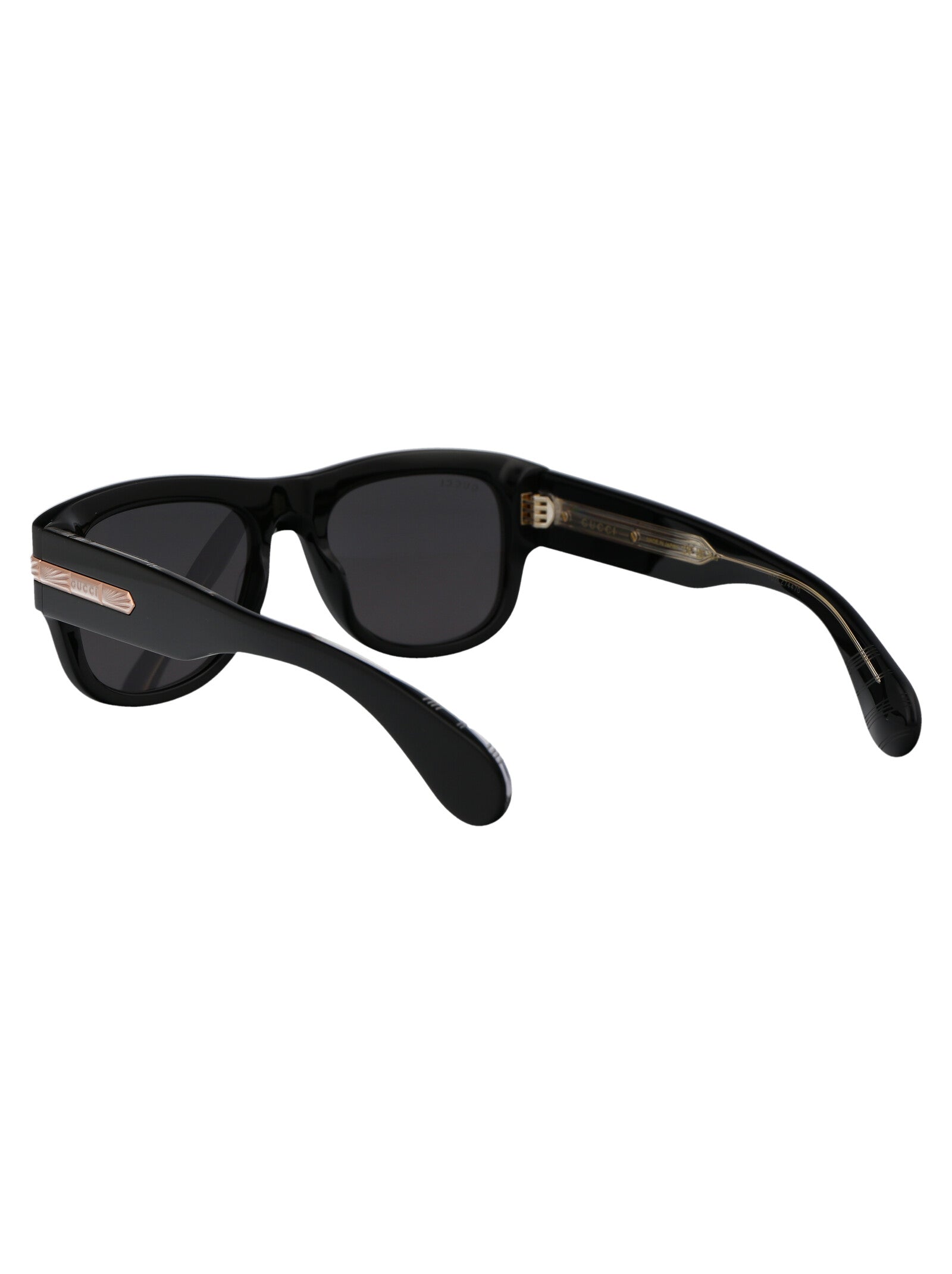 GUCCI Men's Acetate Sunglasses with Modern Edge