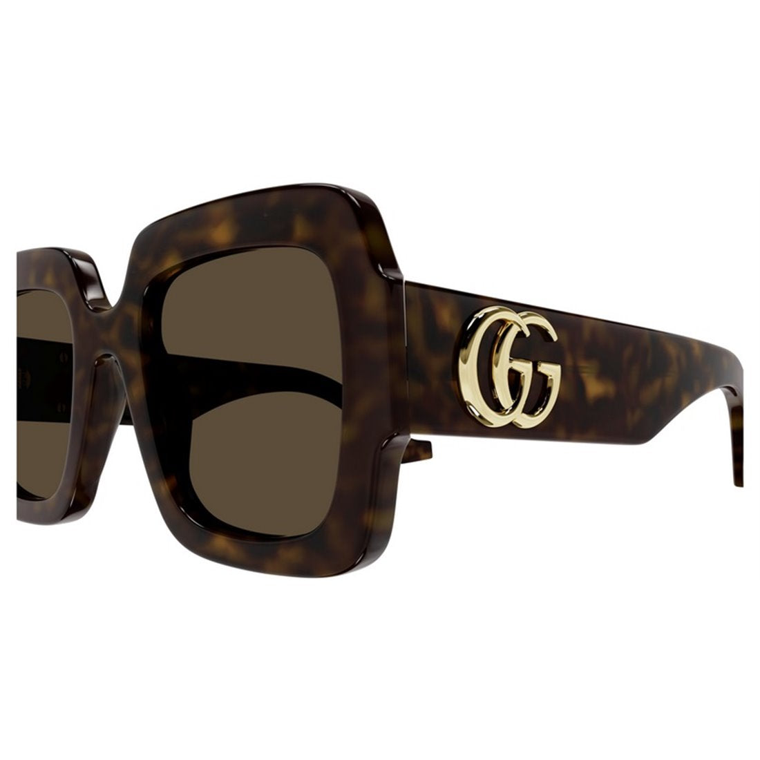 GUCCI Chic Women's Retro Square Sunglasses