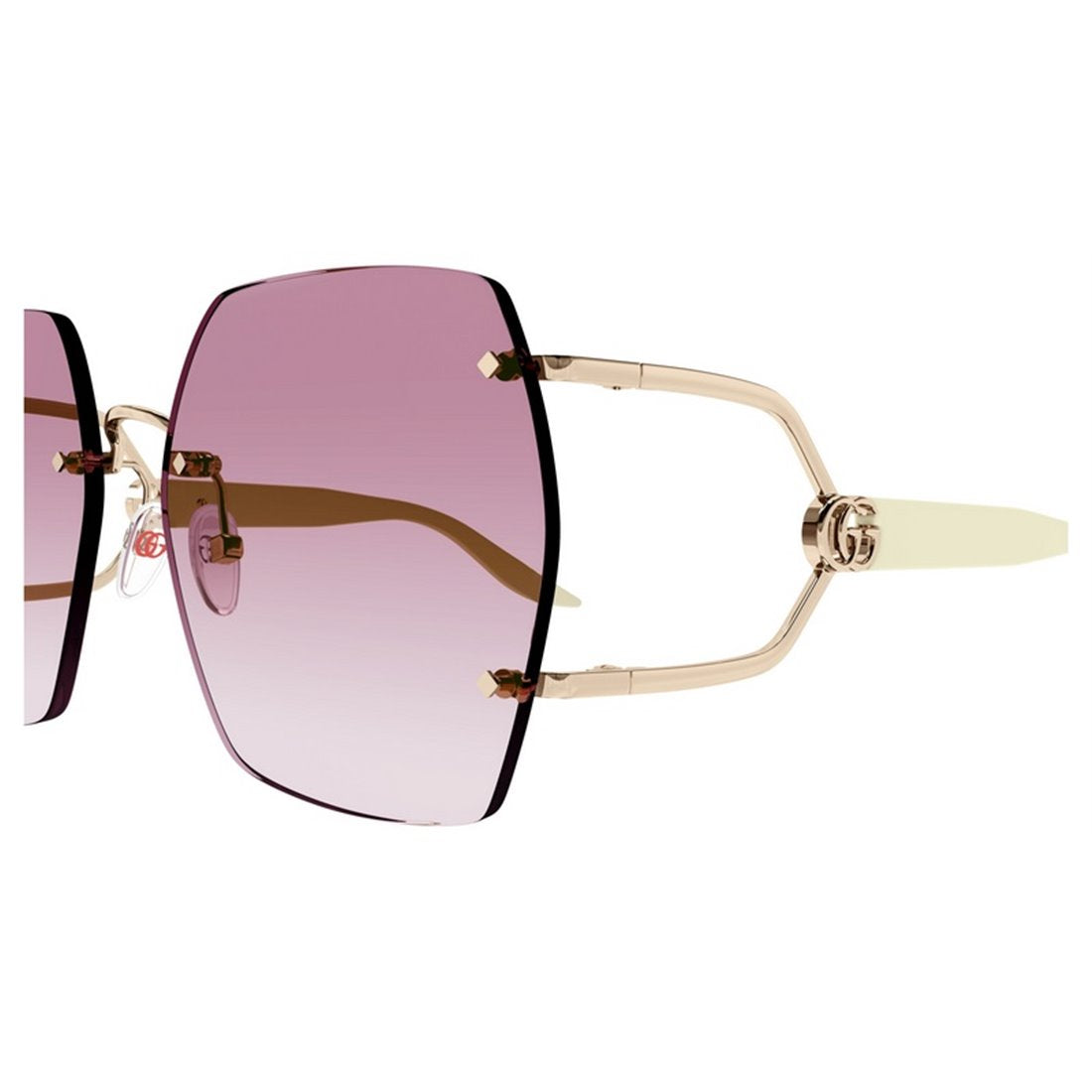 GUCCI Metal Frame Women's Sunglasses - GG1562S