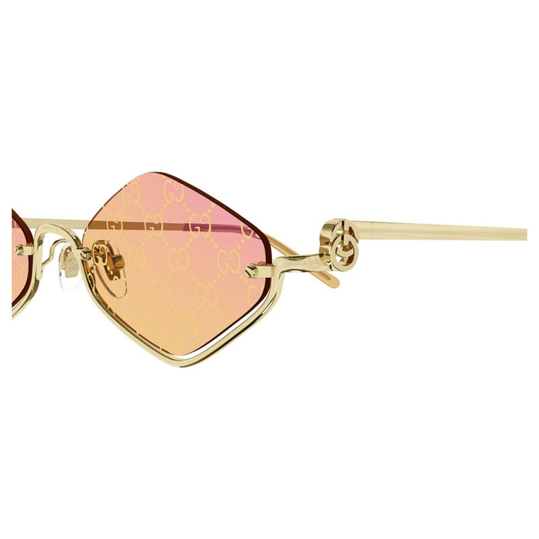GUCCI Chic Metal Sunglasses for Women