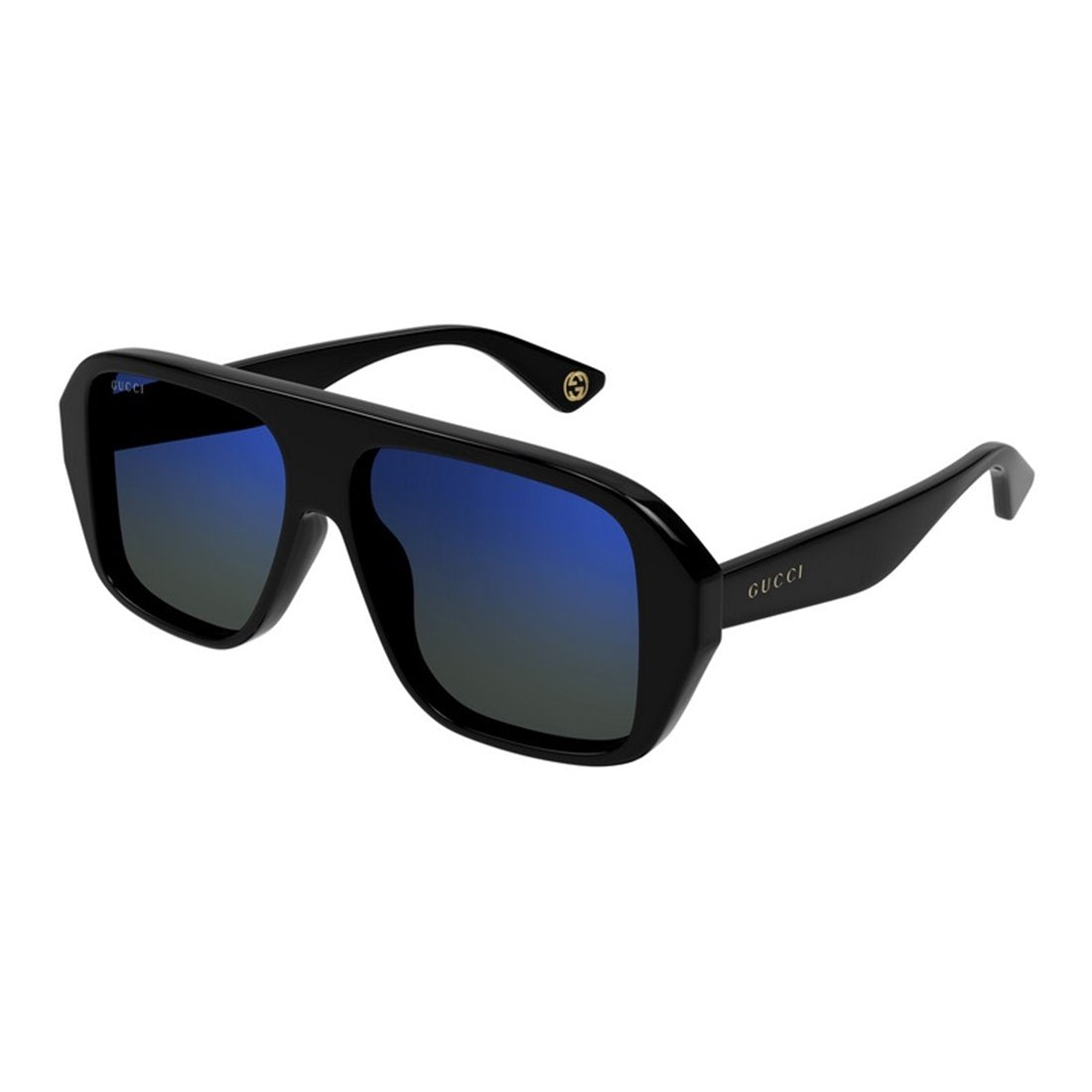 GUCCI Stylish Men's Sunglasses with Blue Lens