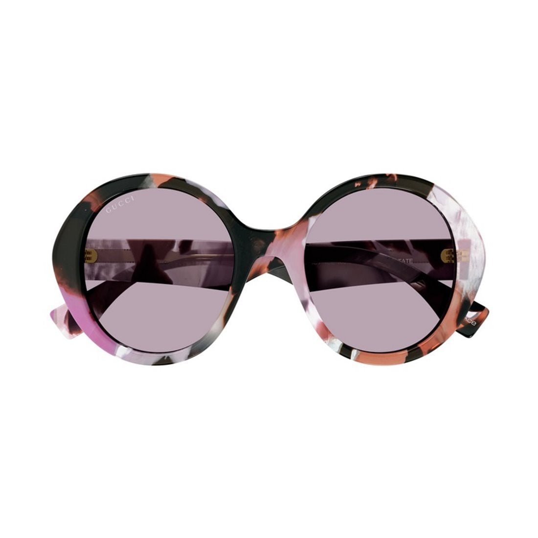 GUCCI Fashionable Retro Round Sunglasses for Women
