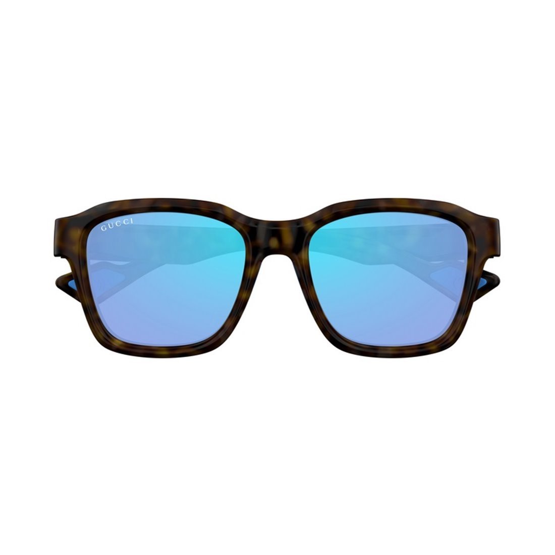 GUCCI Timeless Men's Acetate Sunglasses with Blue Lens
